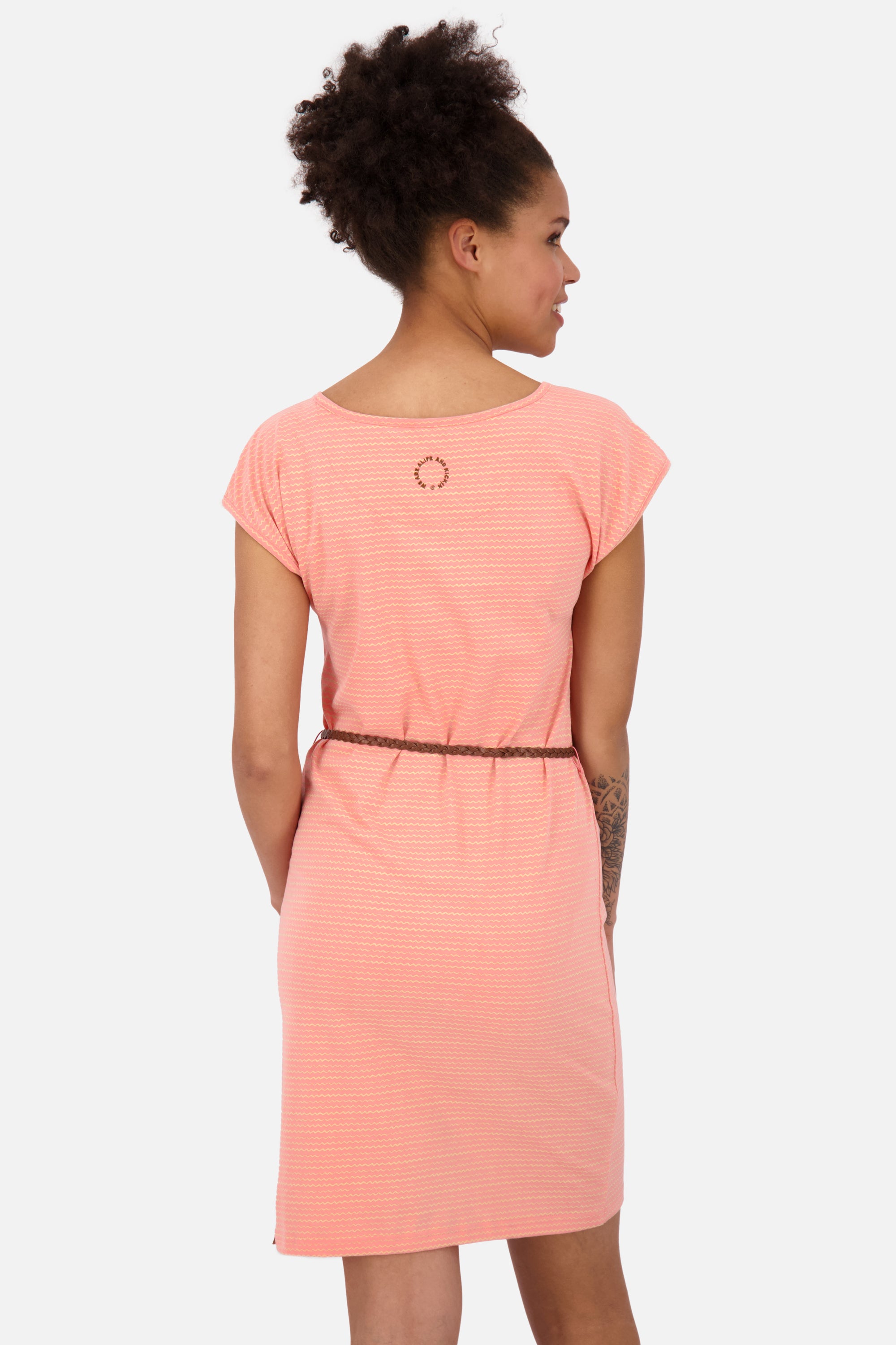 ElliAK B Shirt Dress Orange