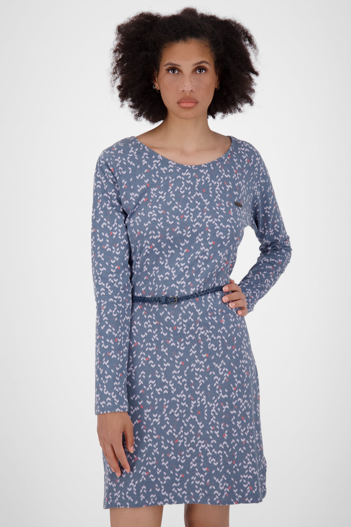 Alife and Kickin EllinAK B Kleid - Gemütlich und figurbetont Dunkelblau