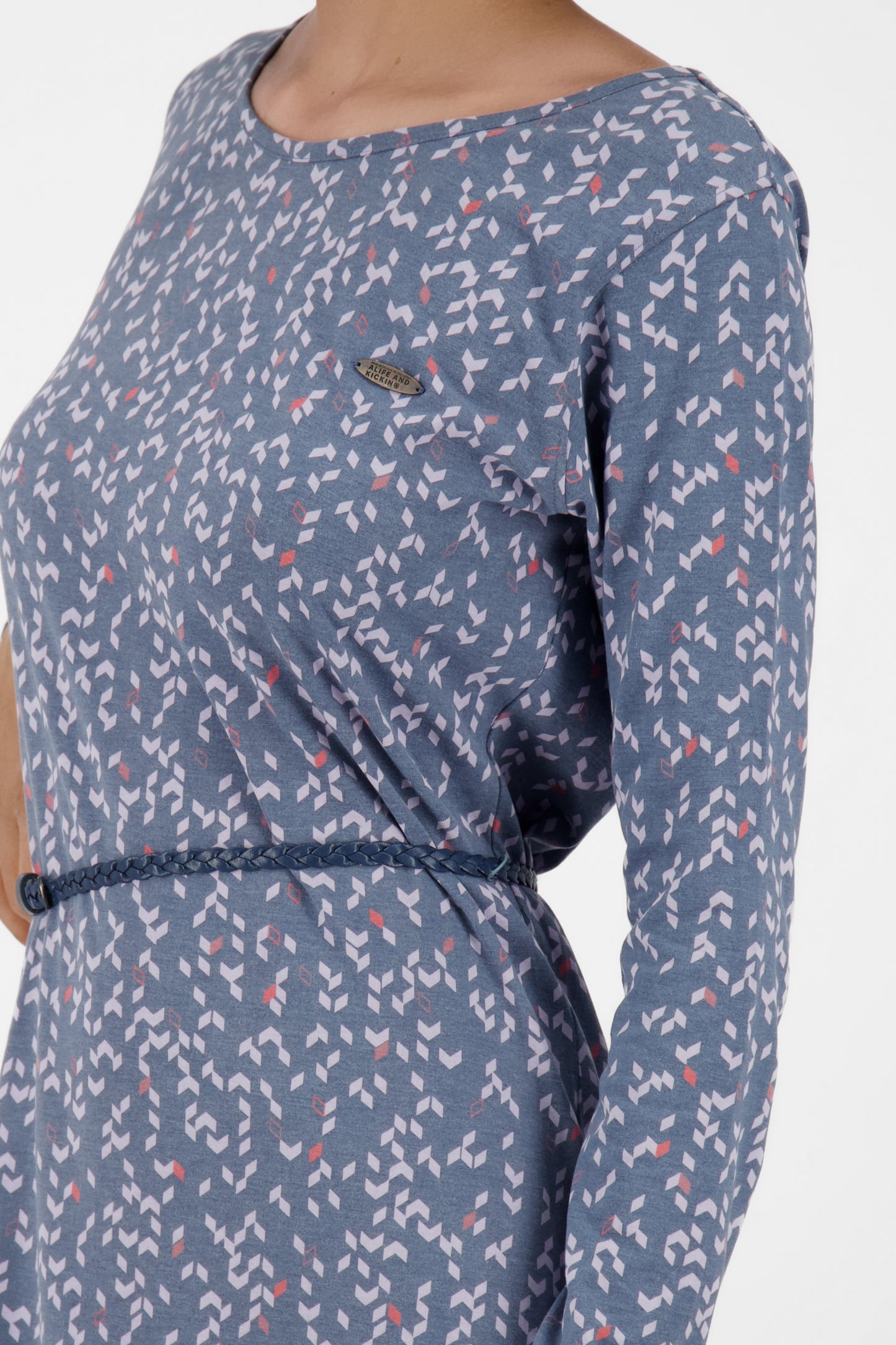 Alife and Kickin EllinAK B Kleid - Gemütlich und figurbetont Dunkelblau