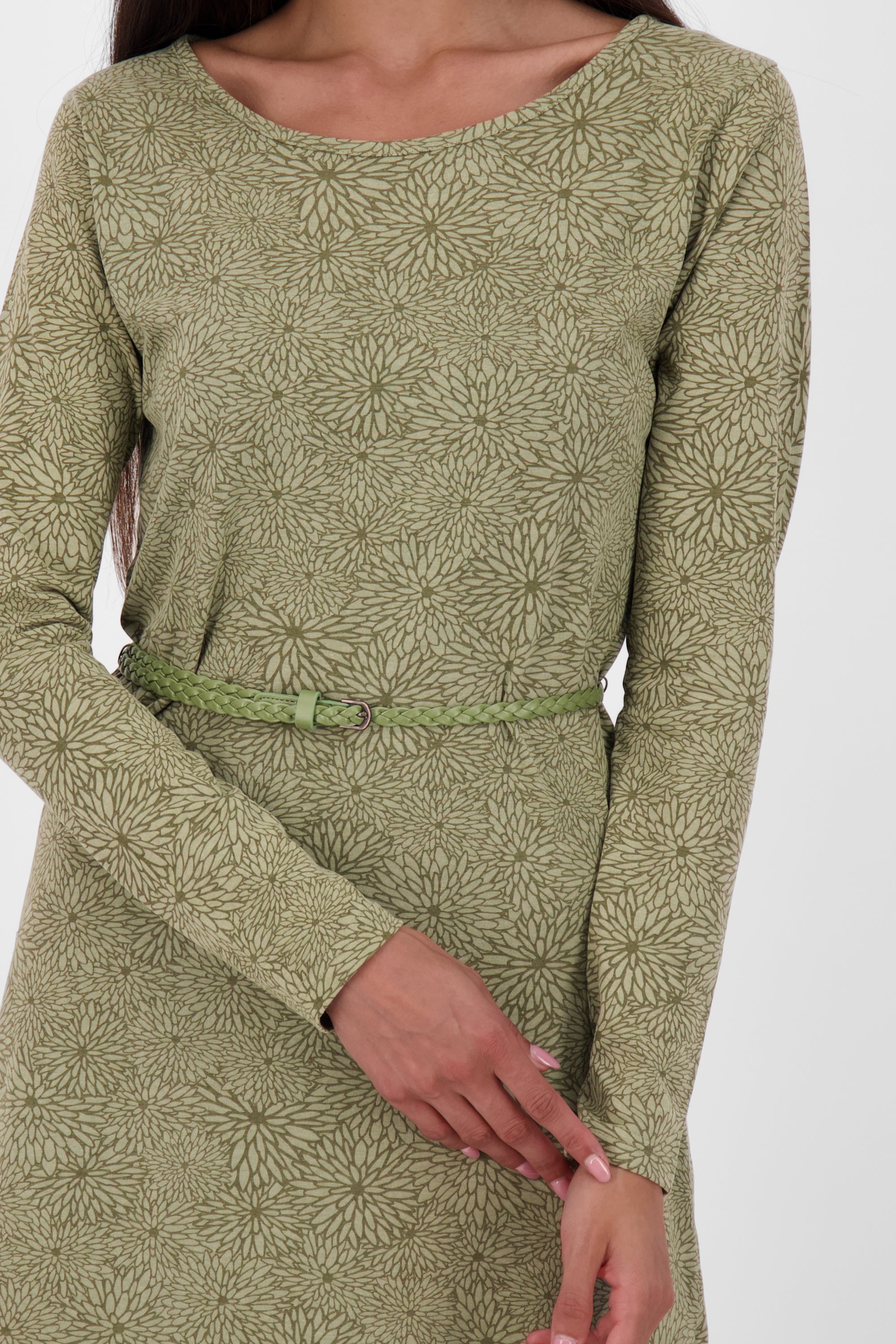 EllinAK B Longsleeve Dress Grün