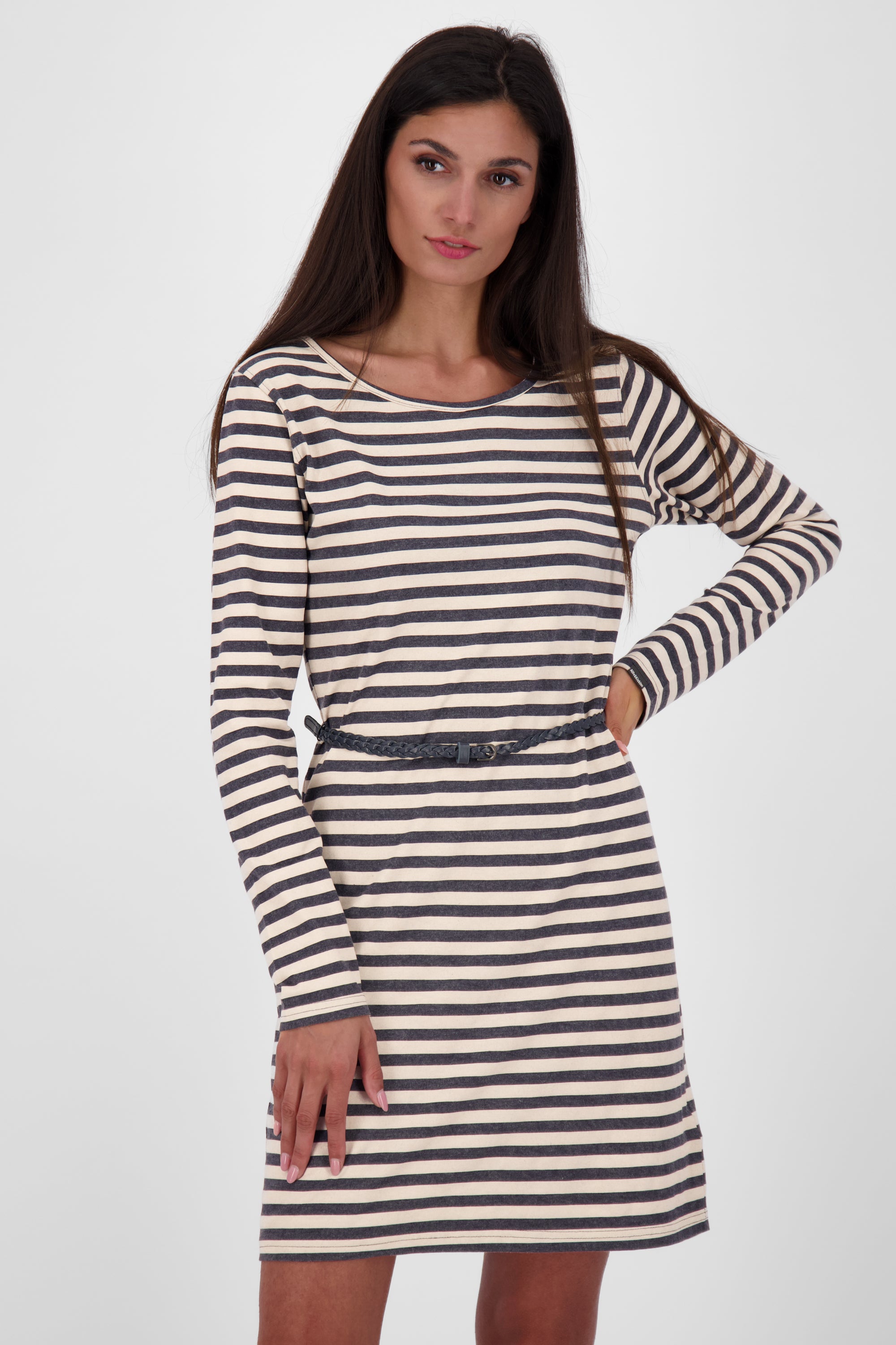 Alife And Kickin Kleid "EllinAK" In Apricot Günstig Kaufen