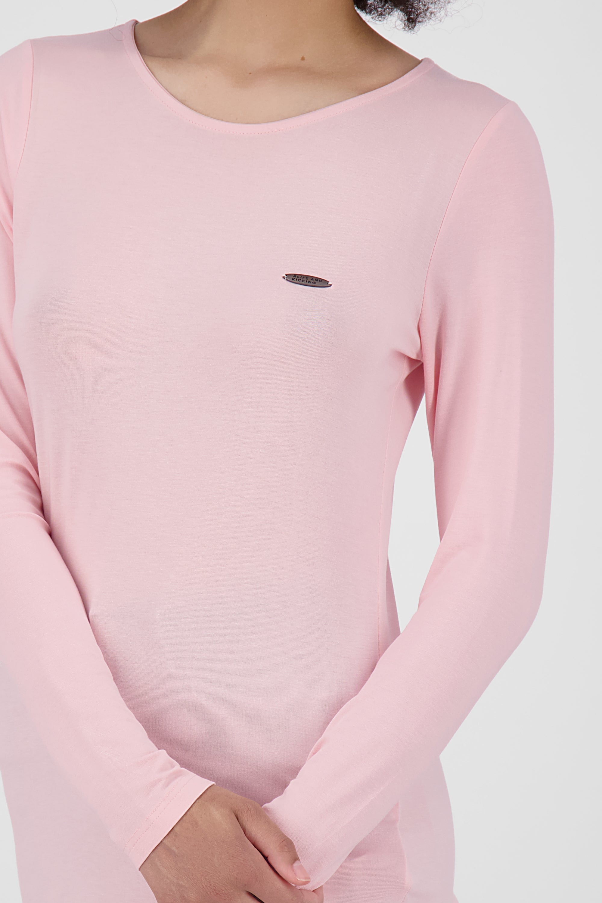 SinaAK Langarmshirt für Damen - Sportlicher Look für jede Gelegenheit Rosa
