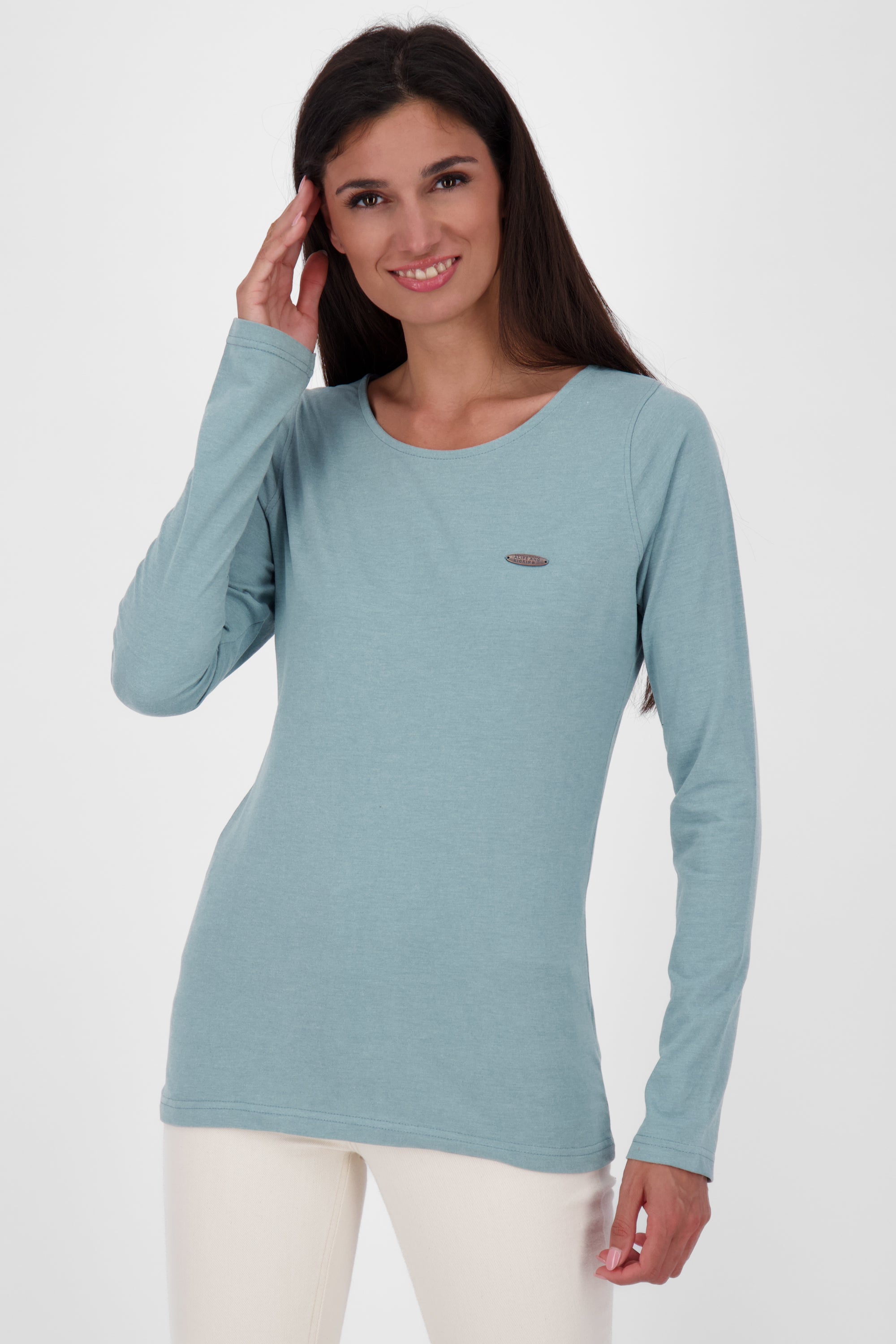 Lässig und bequem - SinaAK A Longsleeve für Damen Grau
