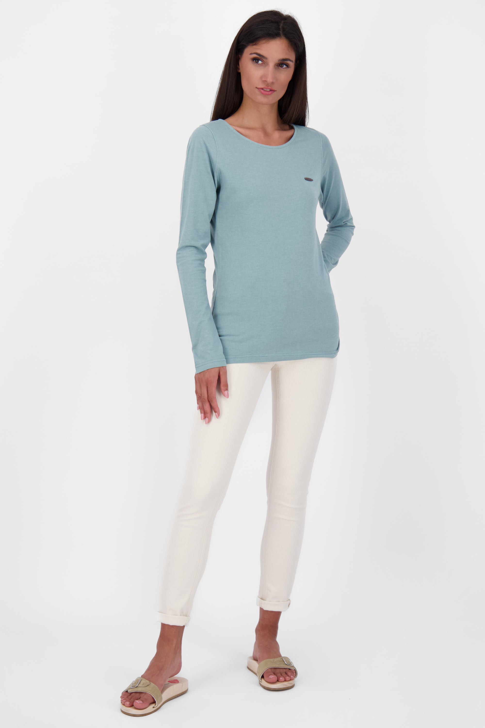 Lässig und bequem - SinaAK A Longsleeve für Damen Grau