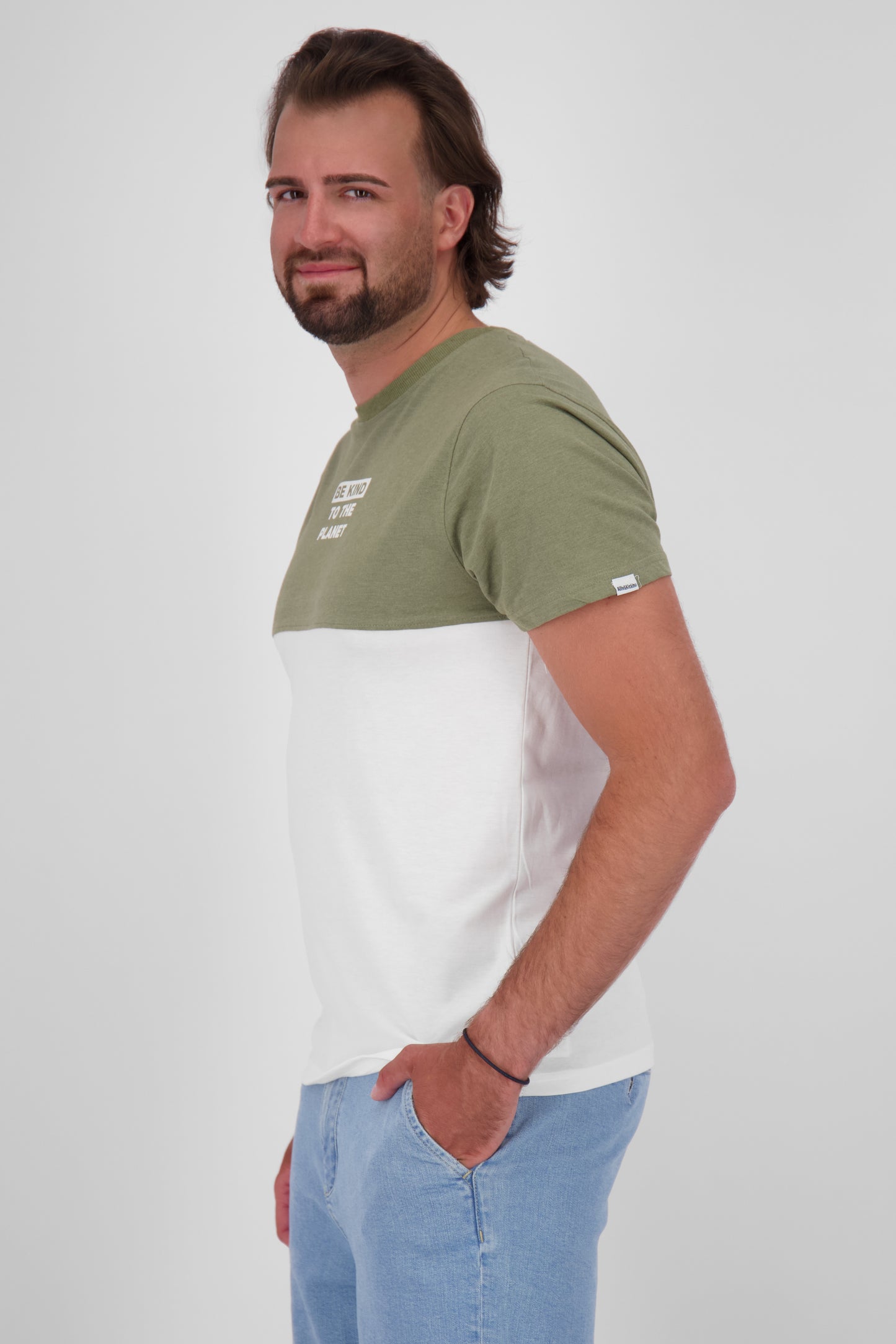 LeoAK: Trendiges Herren-T-Shirt für individuelle Styles Grau