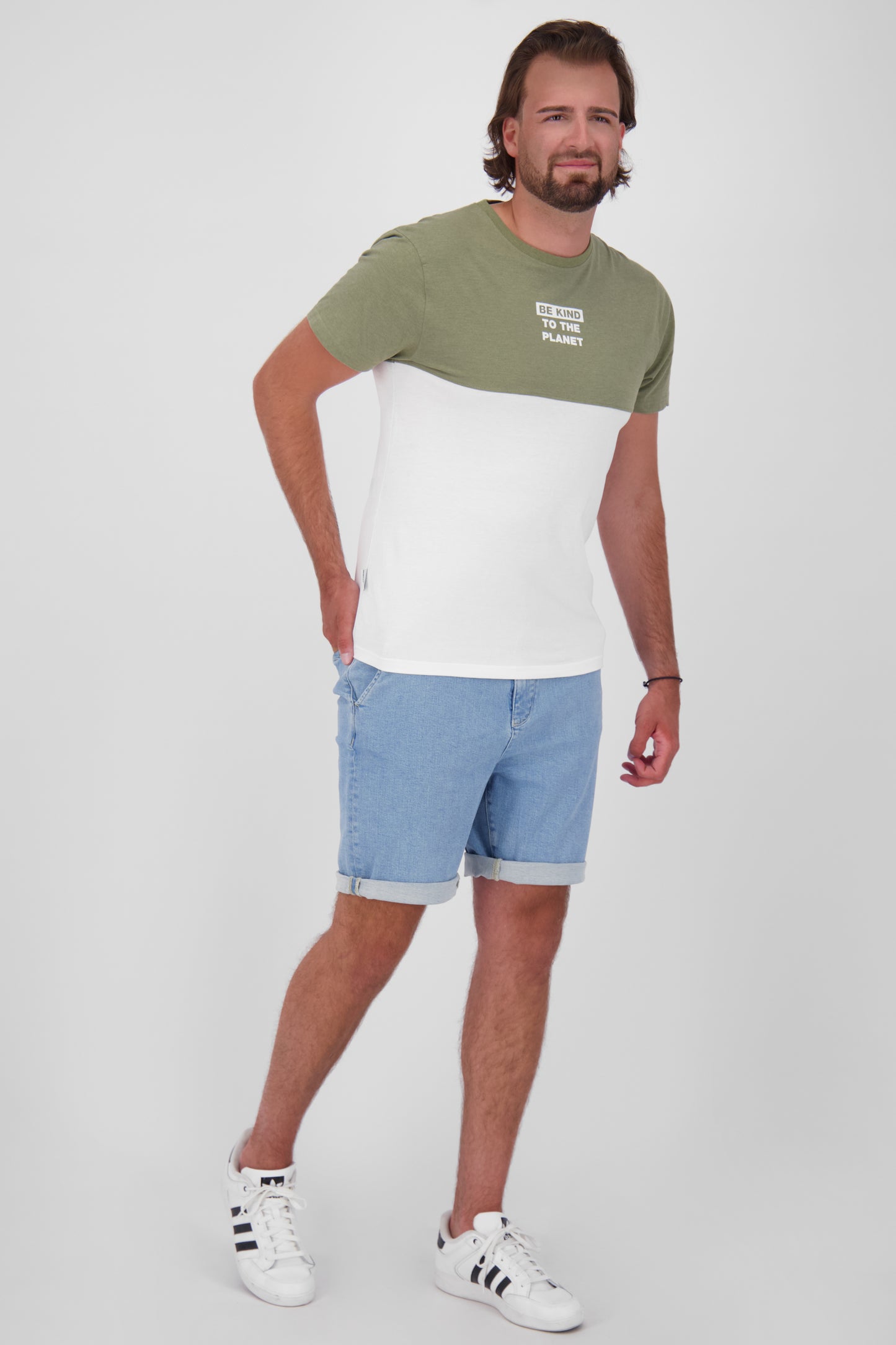 LeoAK: Trendiges Herren-T-Shirt für individuelle Styles Grau