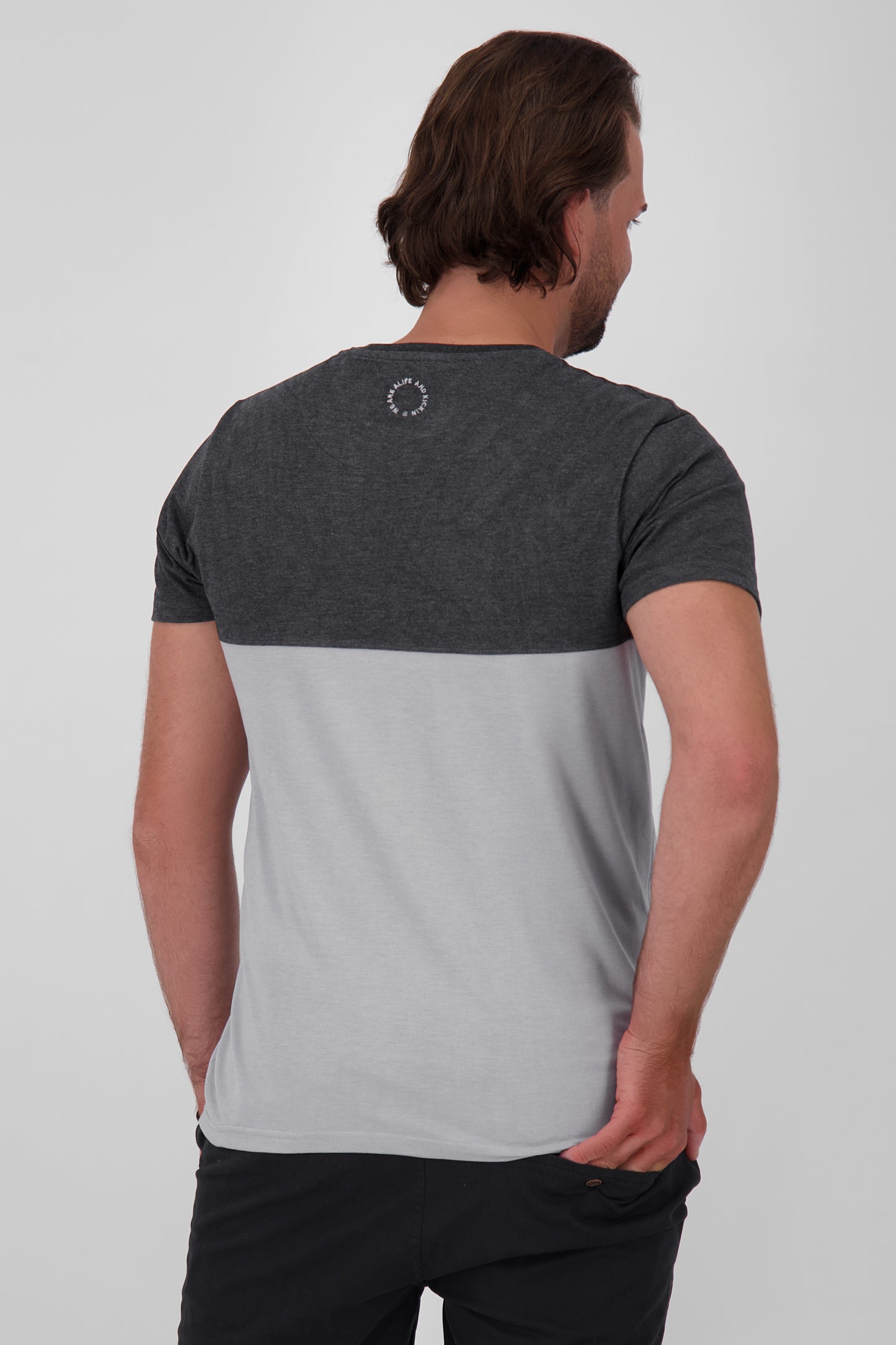 LeoAK: Trendiges Herren-T-Shirt für individuelle Styles Grau