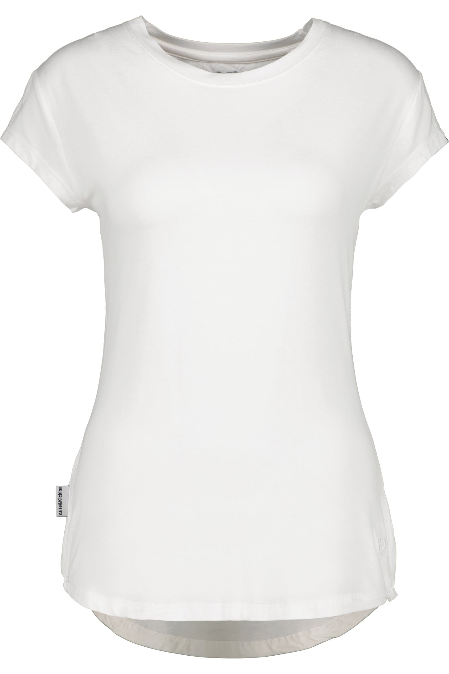 Vielseitiges Basic-Shirt für stylische Outfits: MimmyAK A von Alife and Kickin Weiß