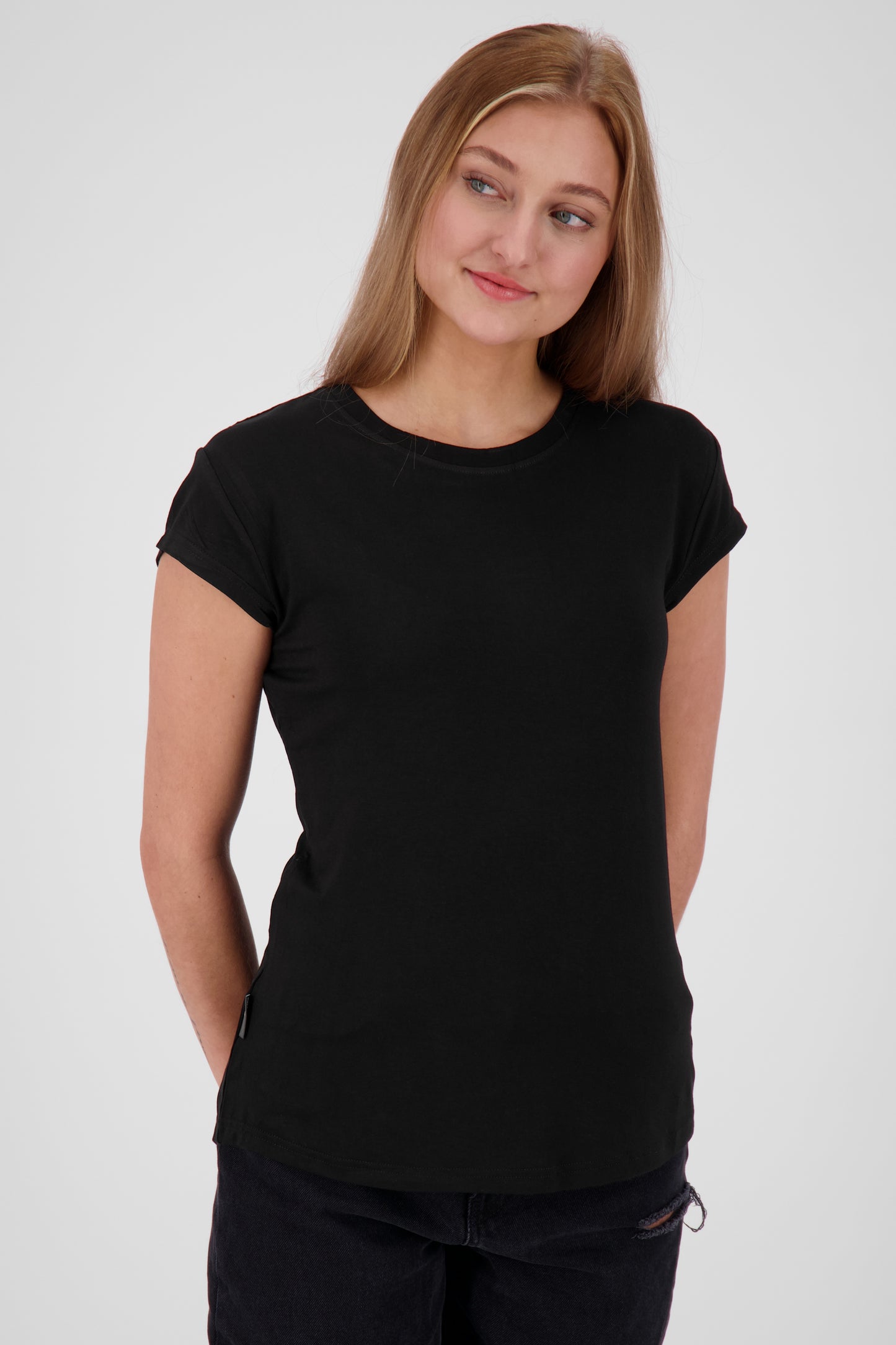 Vielseitiges Basic-Shirt für stylische Outfits: MimmyAK A von Alife and Kickin Schwarz