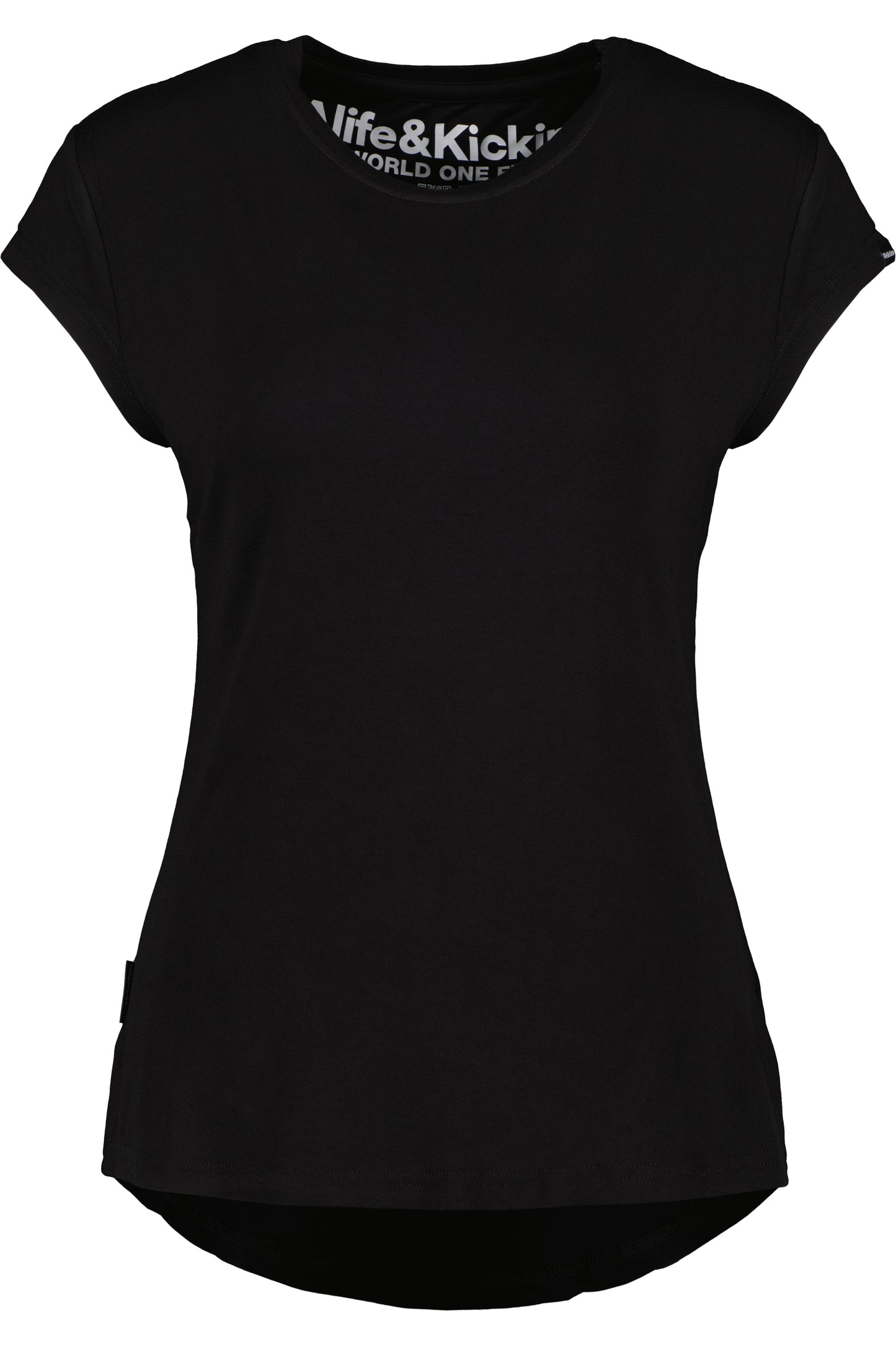 Vielseitiges Basic-Shirt für stylische Outfits: MimmyAK A von Alife and Kickin Schwarz