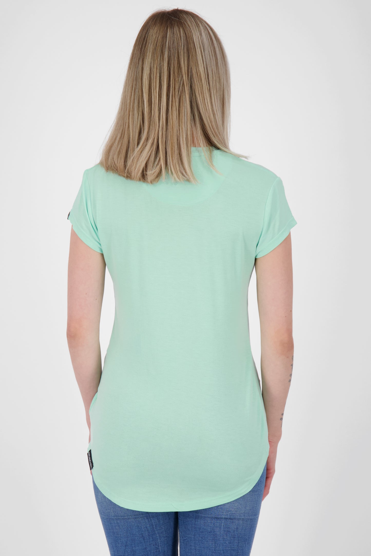 Vielseitiges Basic-Shirt für stylische Outfits: MimmyAK A von Alife and Kickin Hellgrün