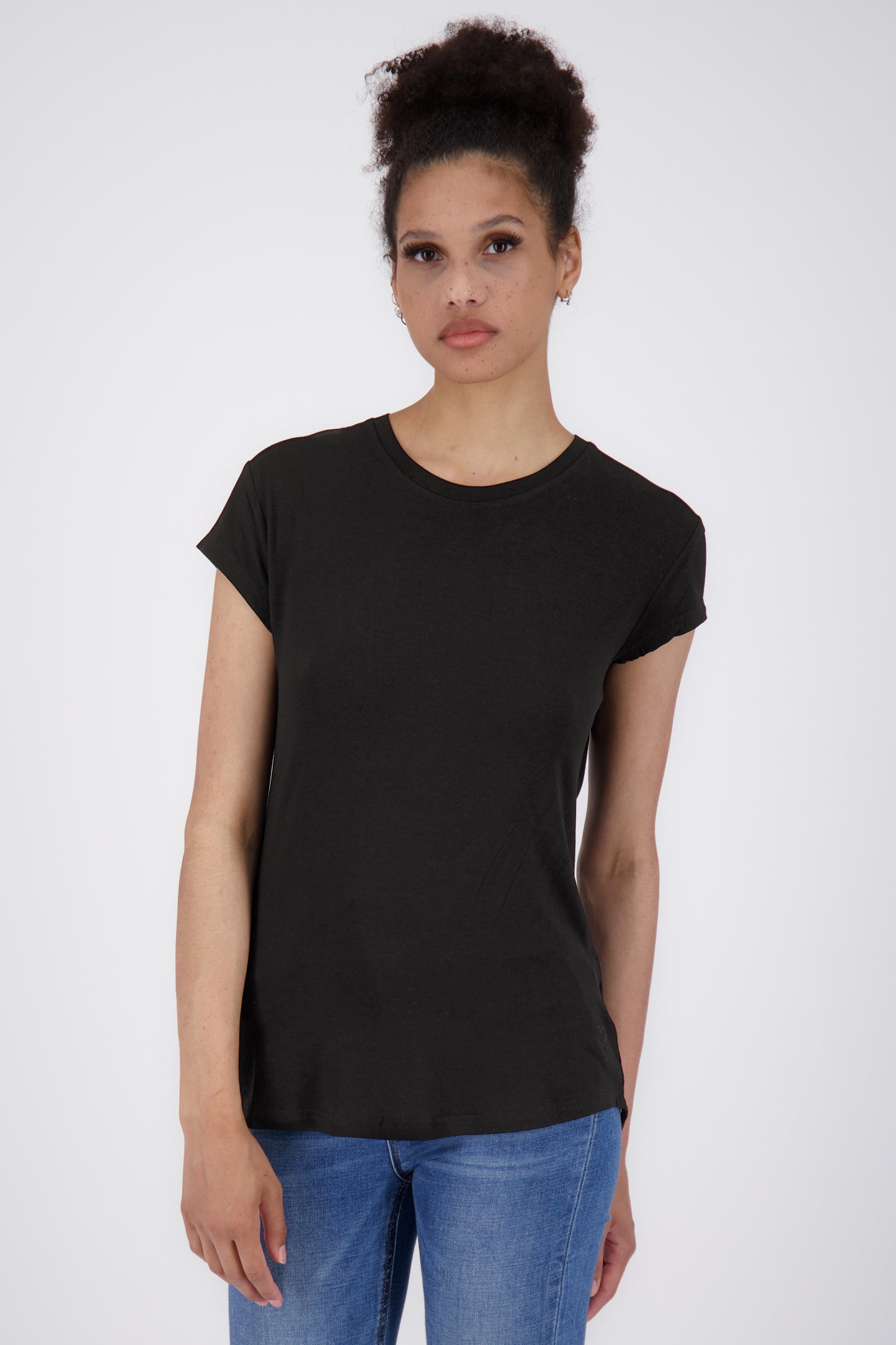 Vielseitiges Basic-Shirt für stylische Outfits: MimmyAK A von Alife and Kickin Schwarz
