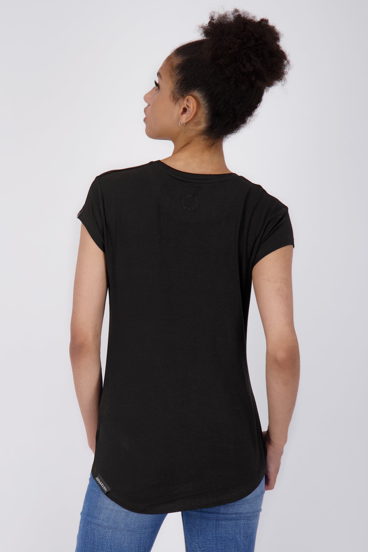 Vielseitiges Basic-Shirt für stylische Outfits: MimmyAK A von Alife and Kickin Schwarz