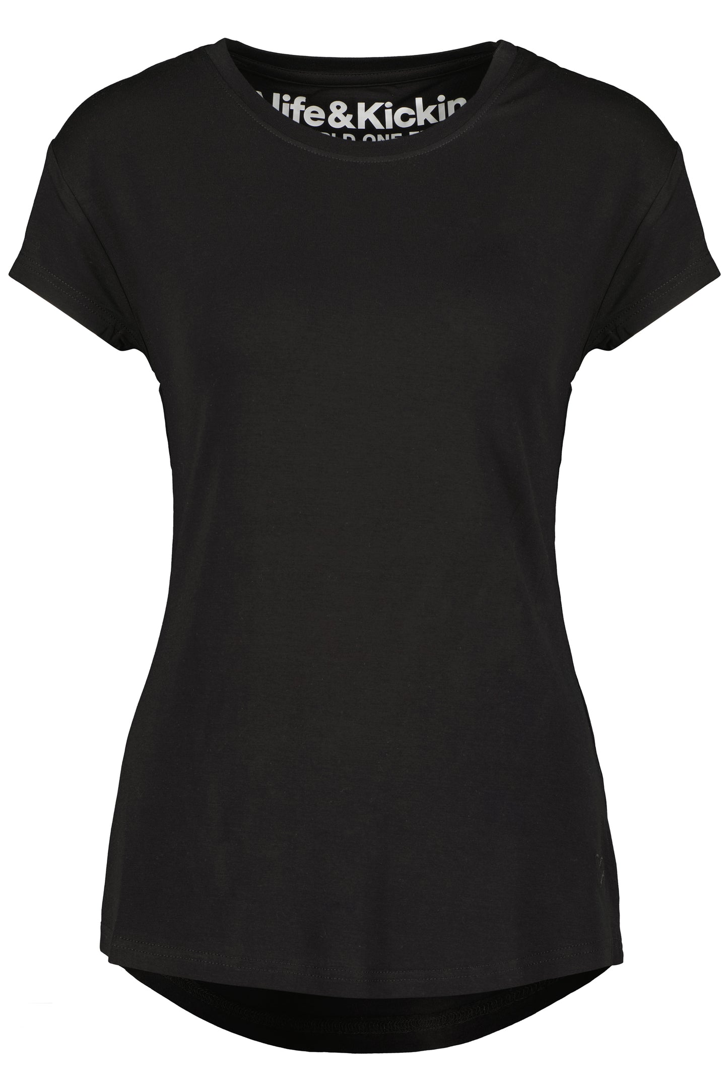 Vielseitiges Basic-Shirt für stylische Outfits: MimmyAK A von Alife and Kickin Schwarz