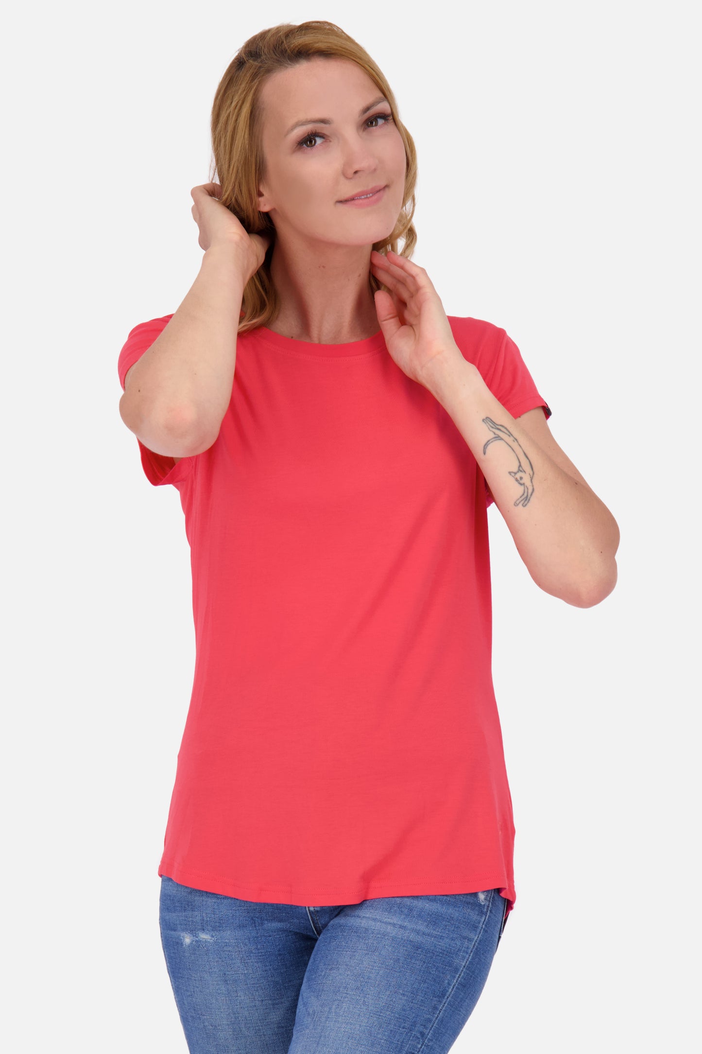 T-Shirt MimmyAK A für Damen - Stilvoll kombinierbar und angenehm zu tragen Rot
