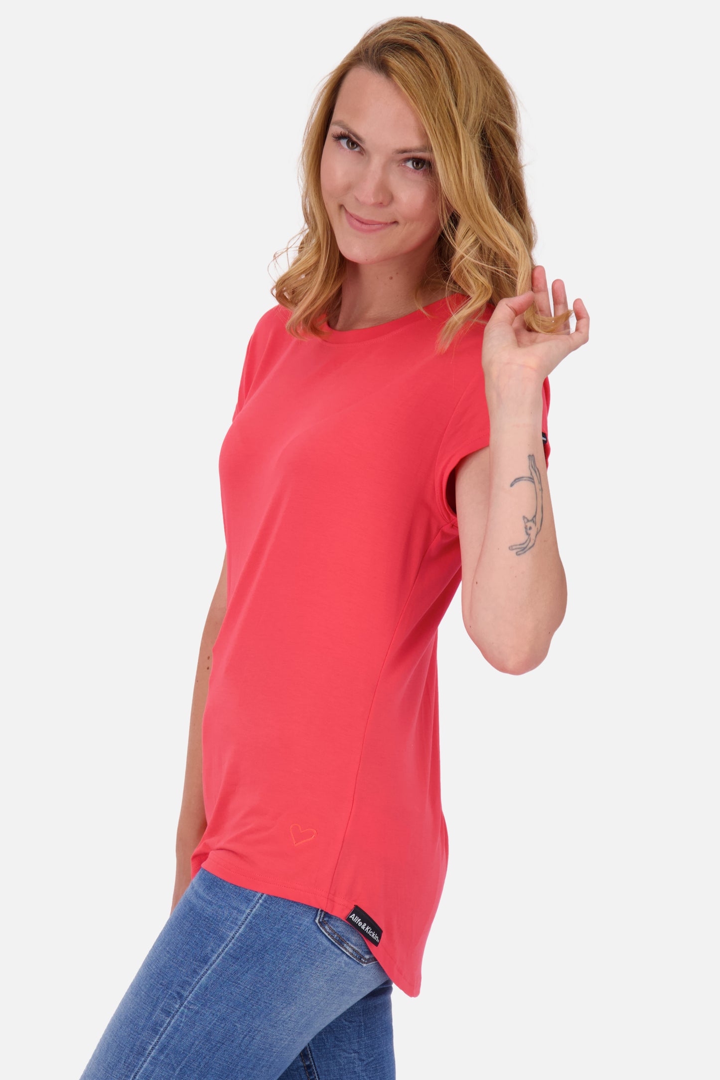 T-Shirt MimmyAK A für Damen - Stilvoll kombinierbar und angenehm zu tragen Rot