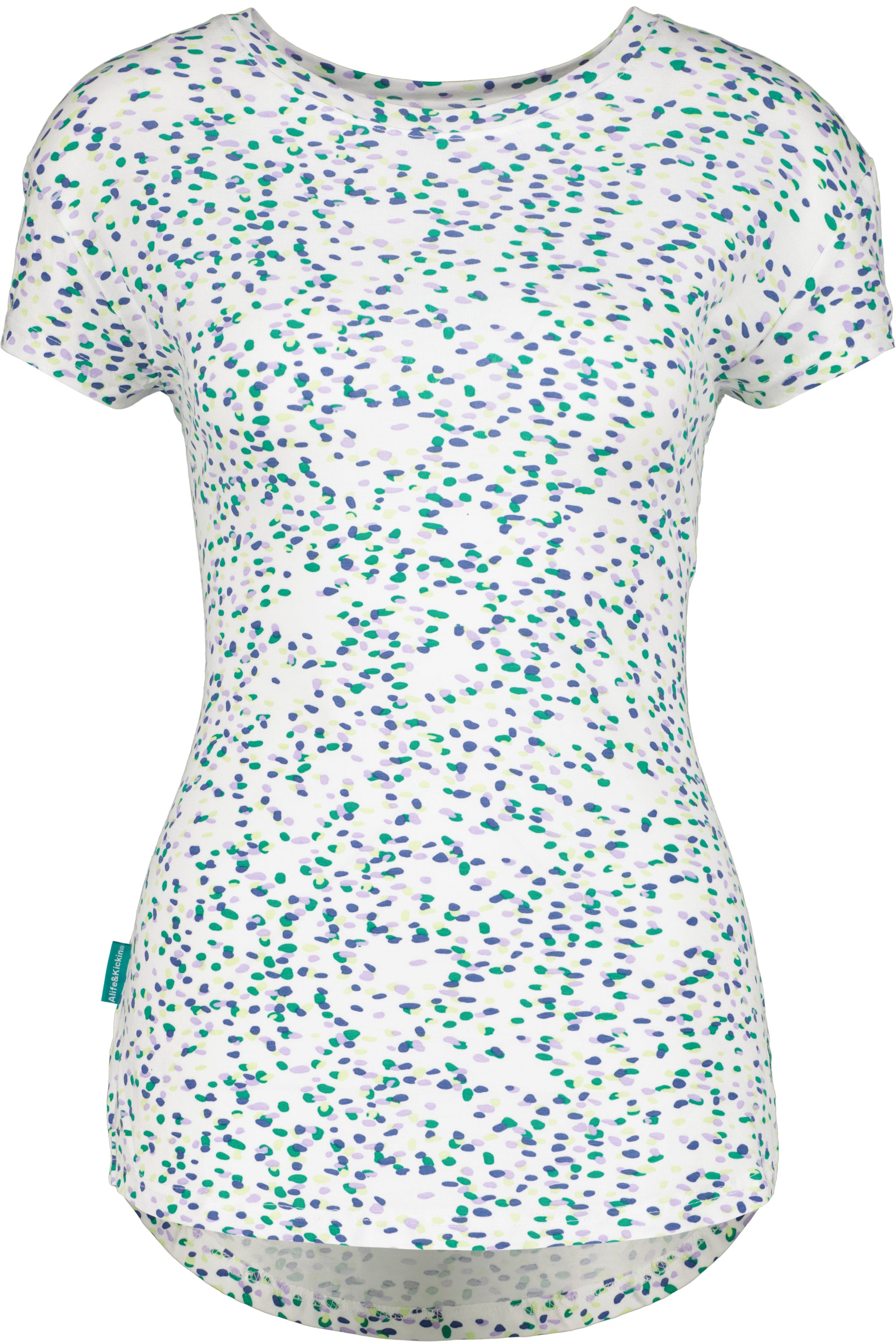 T-Shirt MimmyAK B für Damen - Leicht fließend und angenehm zu tragen Weiß