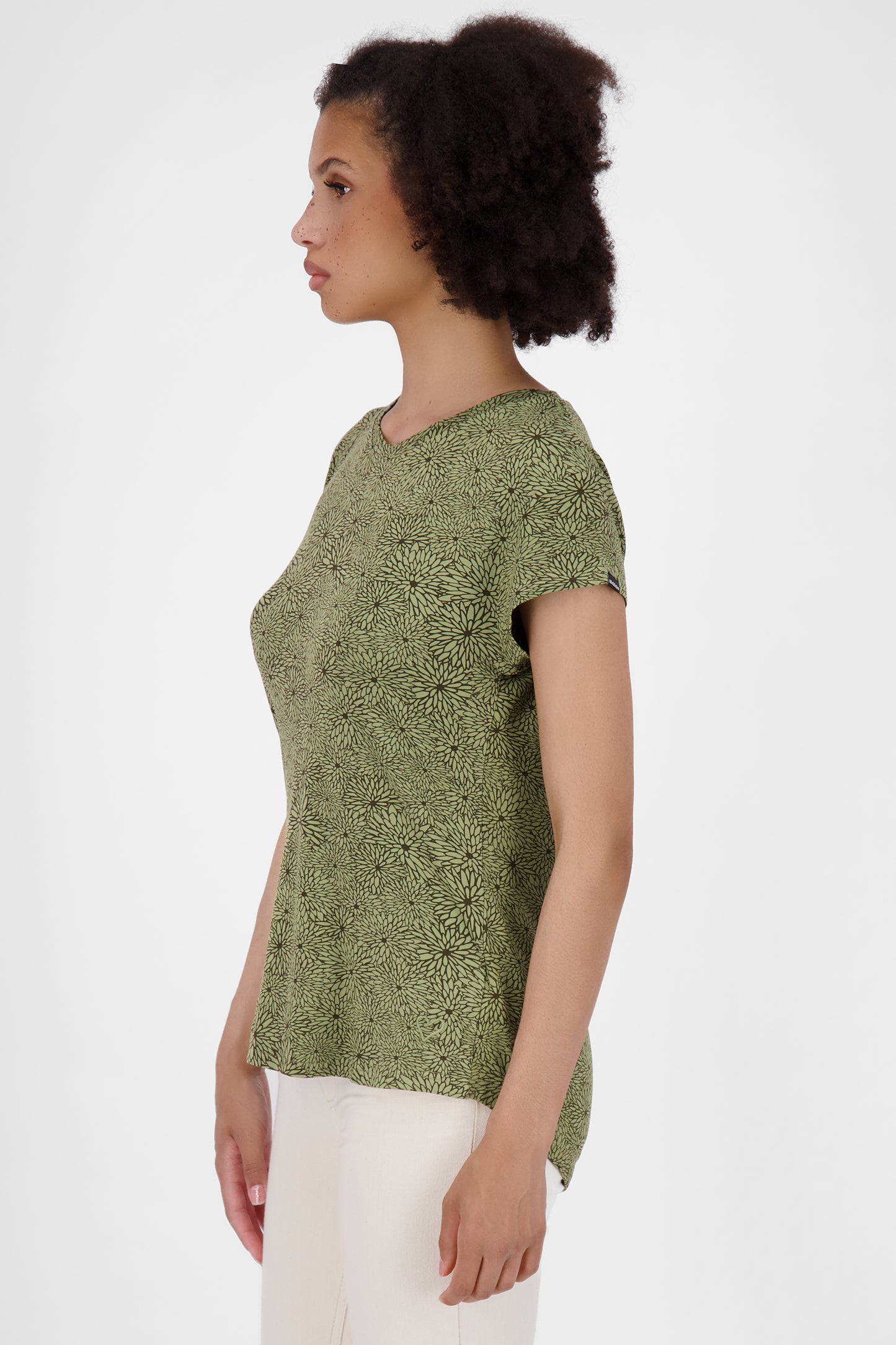 T-Shirt MimmyAK B für Damen - Leicht fließend und angenehm zu tragen Grün