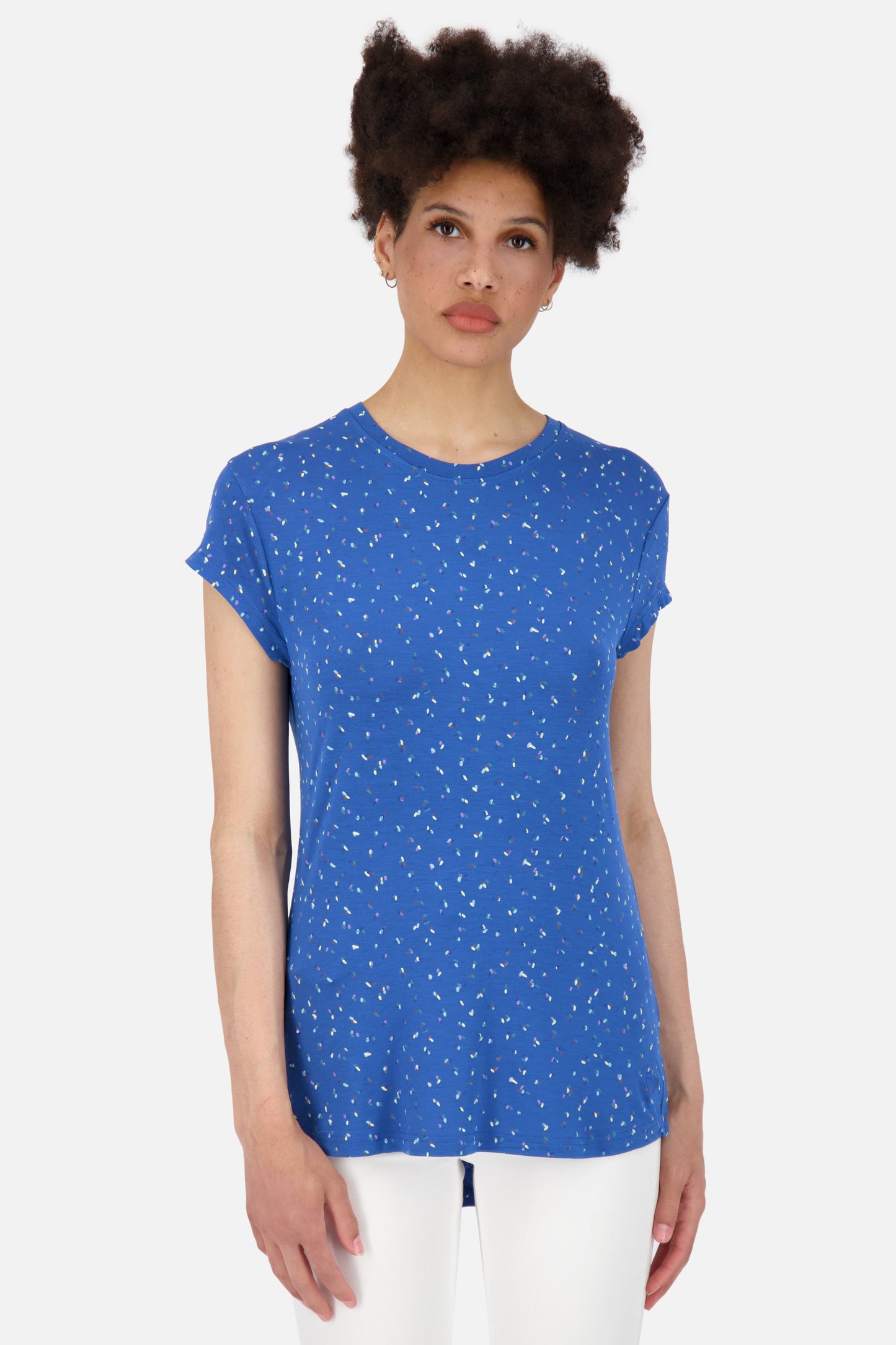 Sommerliches Damen-Shirt MimmyAK B - Verspielte Details und femininer Schnitt Blau