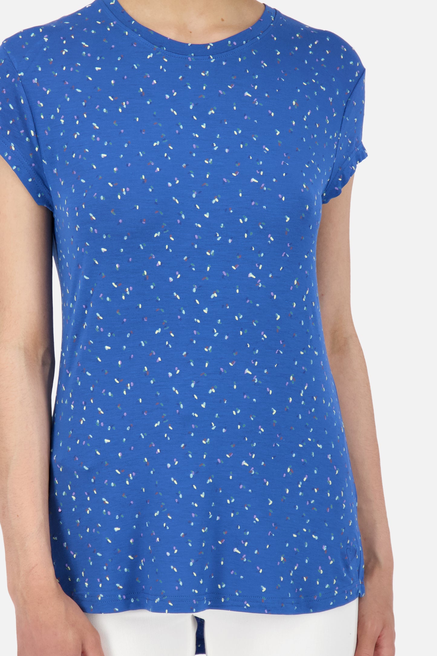 Sommerliches Damen-Shirt MimmyAK B - Verspielte Details und femininer Schnitt Blau