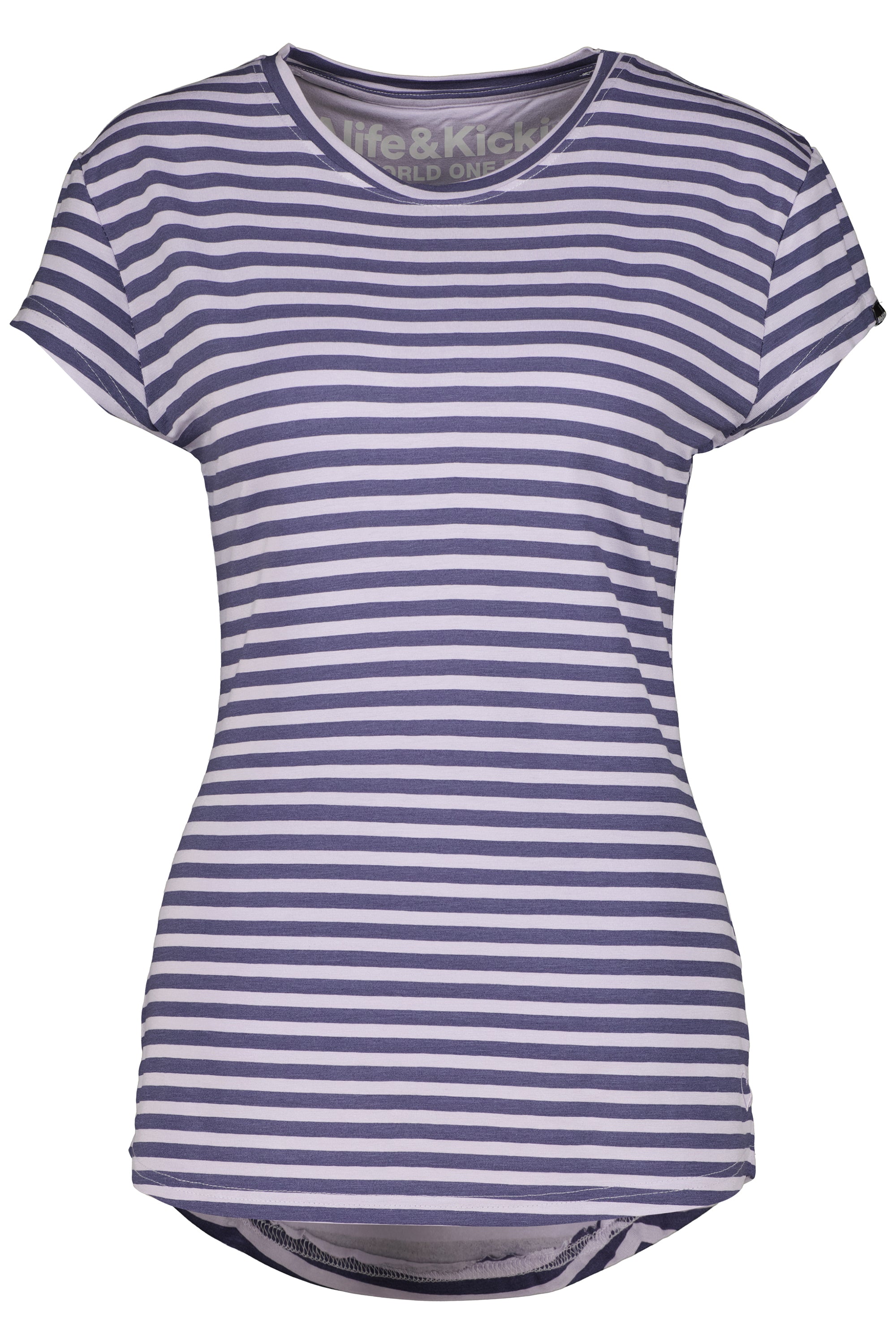 Streifen-Shirt MimmyAK Z für Damen - Leichtigkeit und zeitloses Design Violett