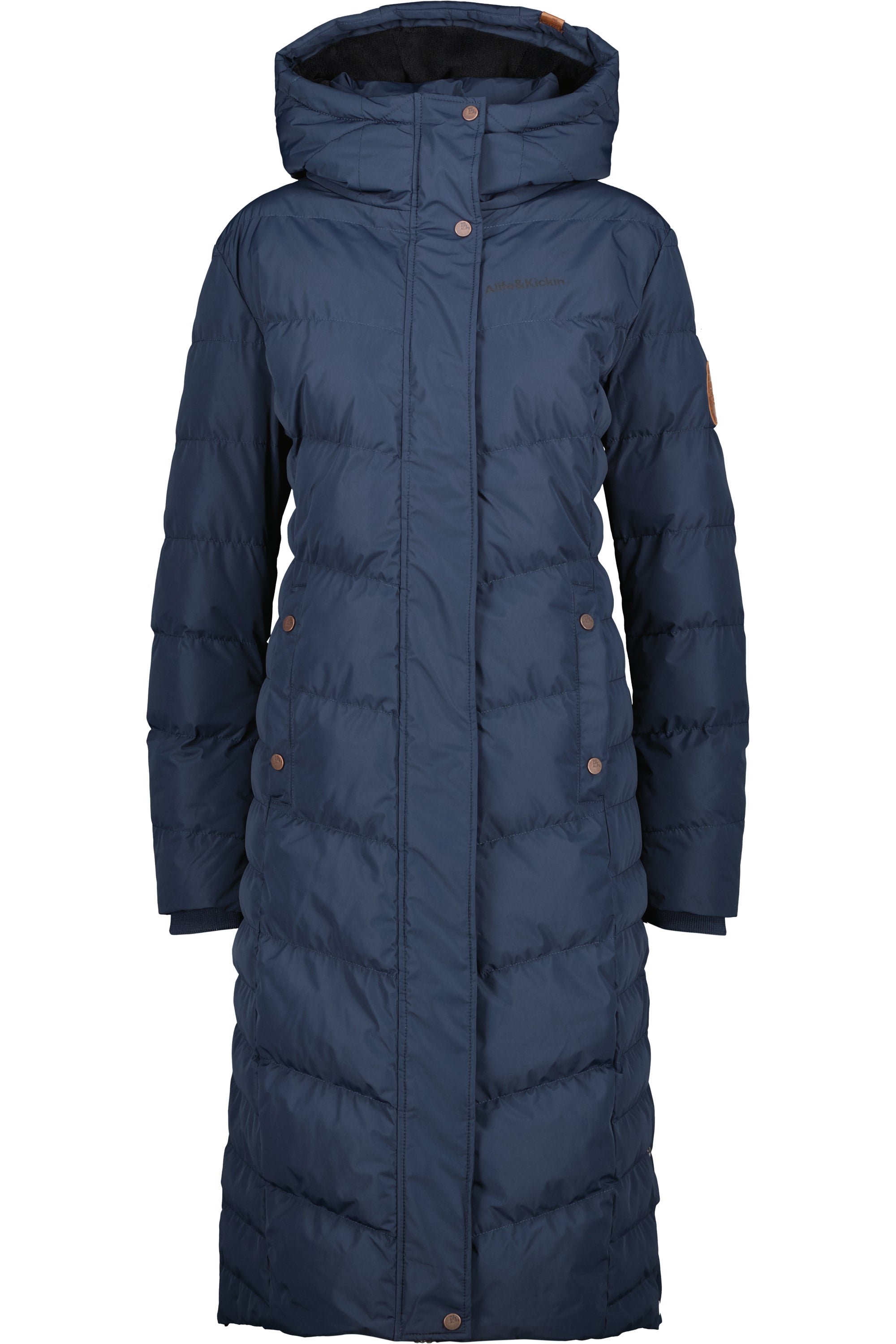 JuaAK A Winterjacke Damen Dunkelblau