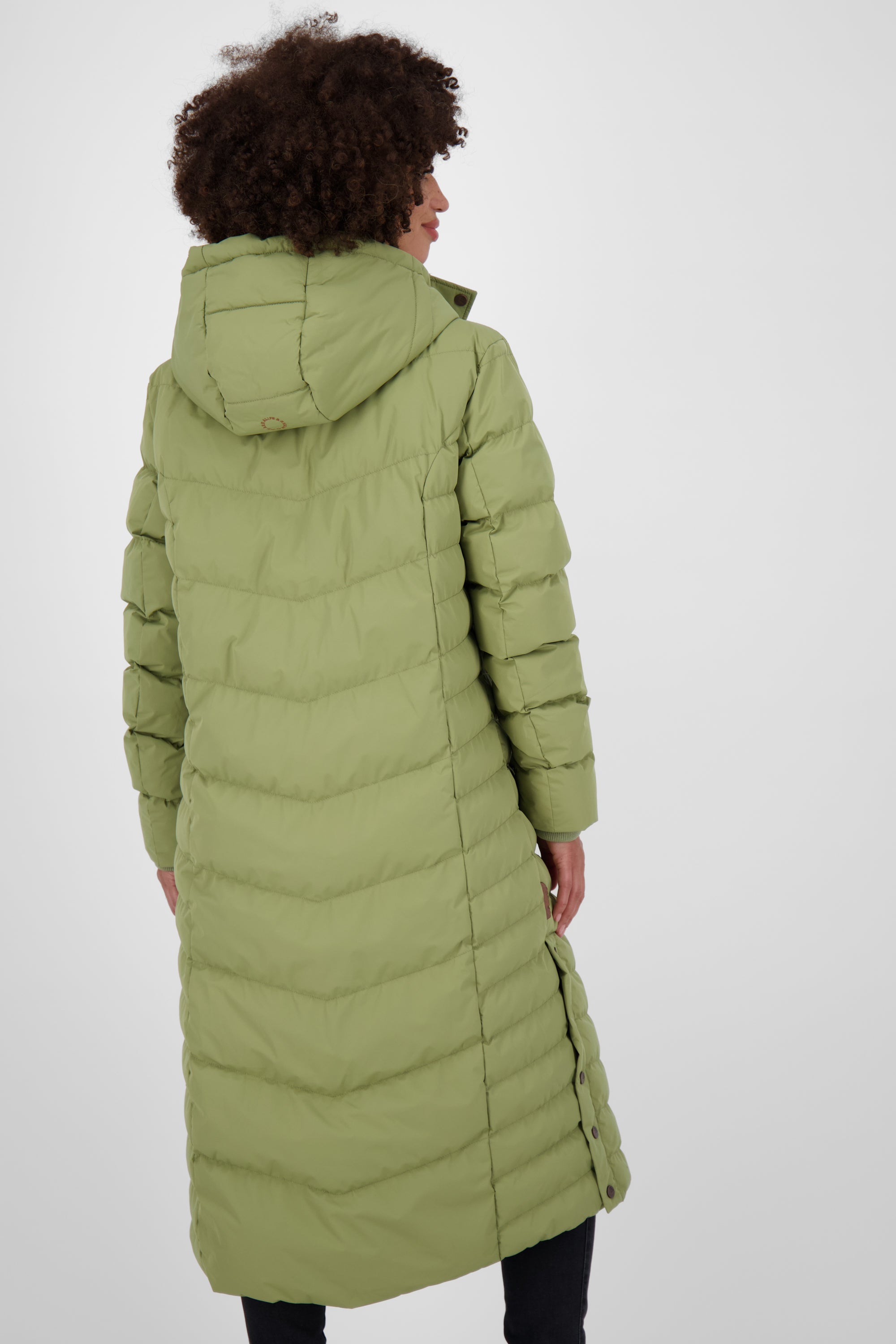 JuaAK A Winterjacke Damen Grün
