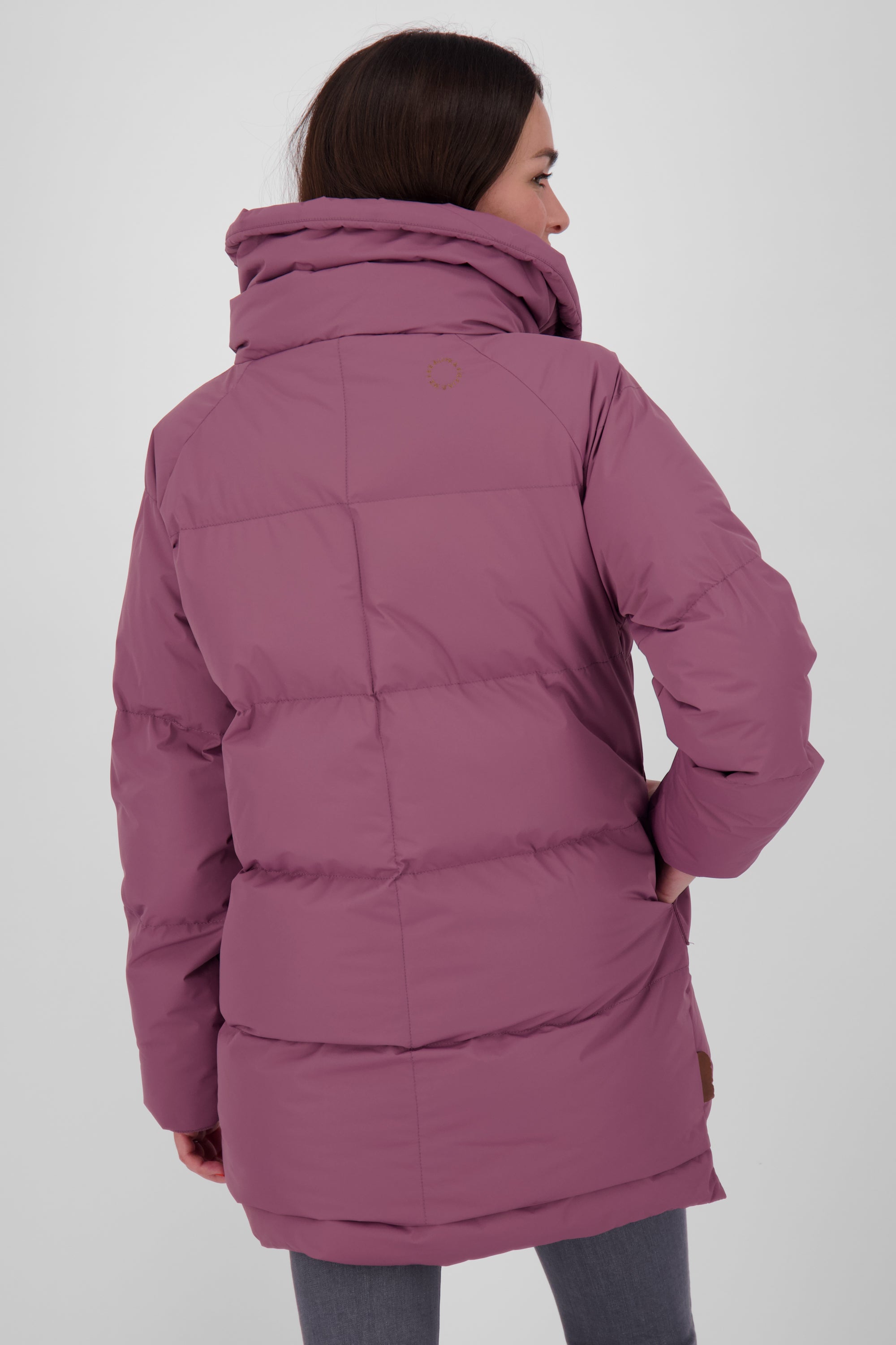 AnitaAK A Winterjacke Damen Violett