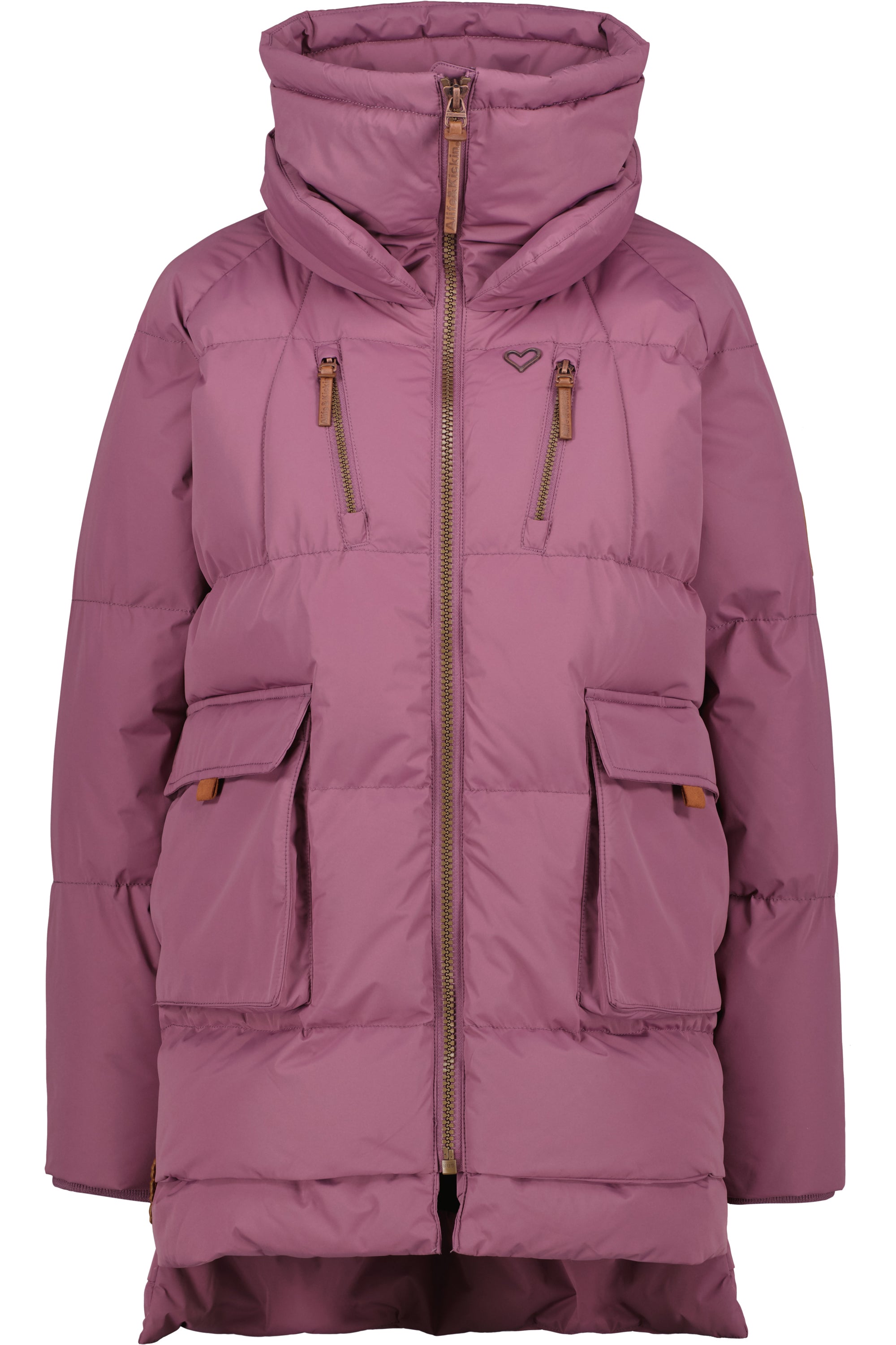 AnitaAK A Winterjacke Damen Violett
