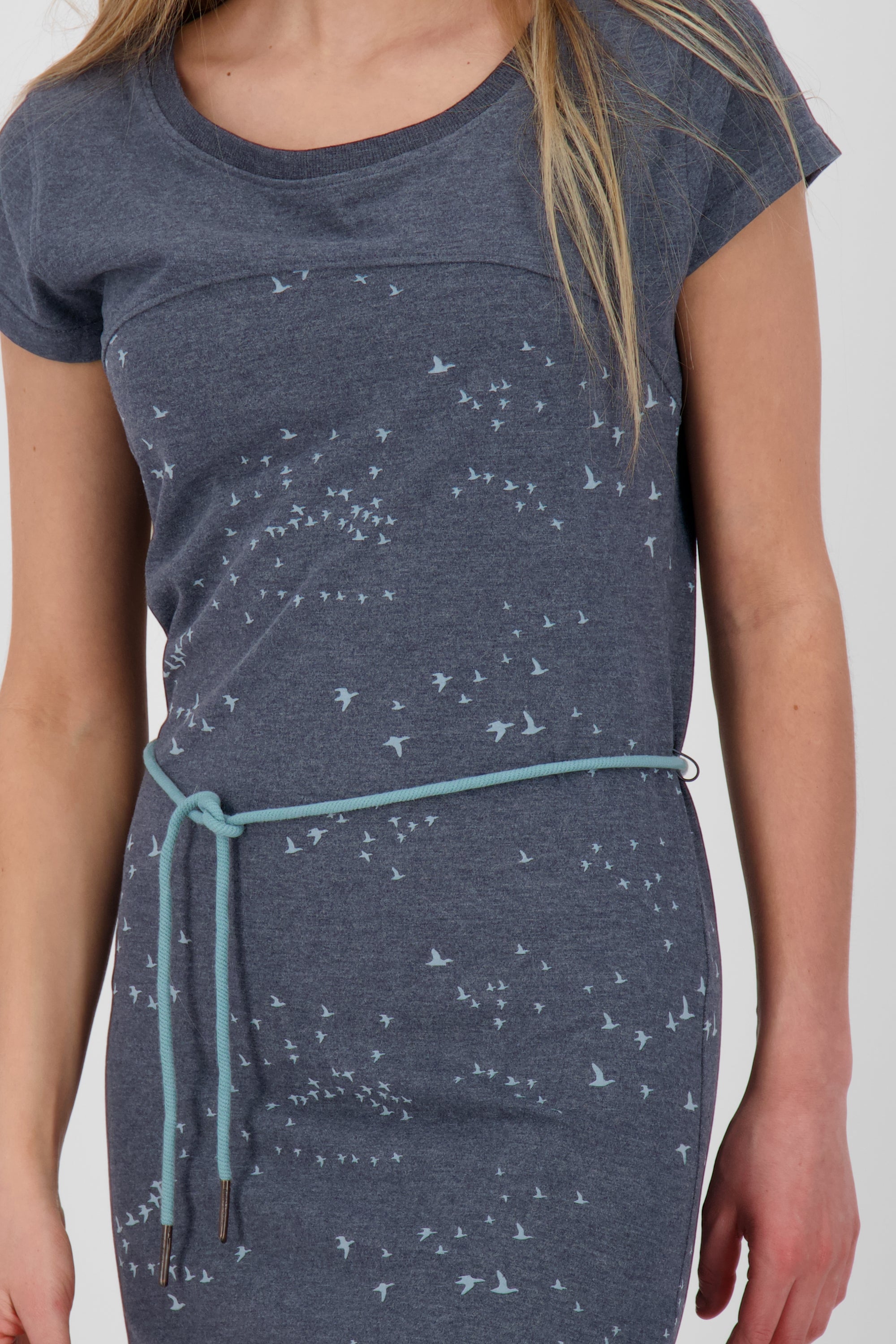 Damen-Kleid mit Print - ClarissaAK B von Alife and Kickin Blau