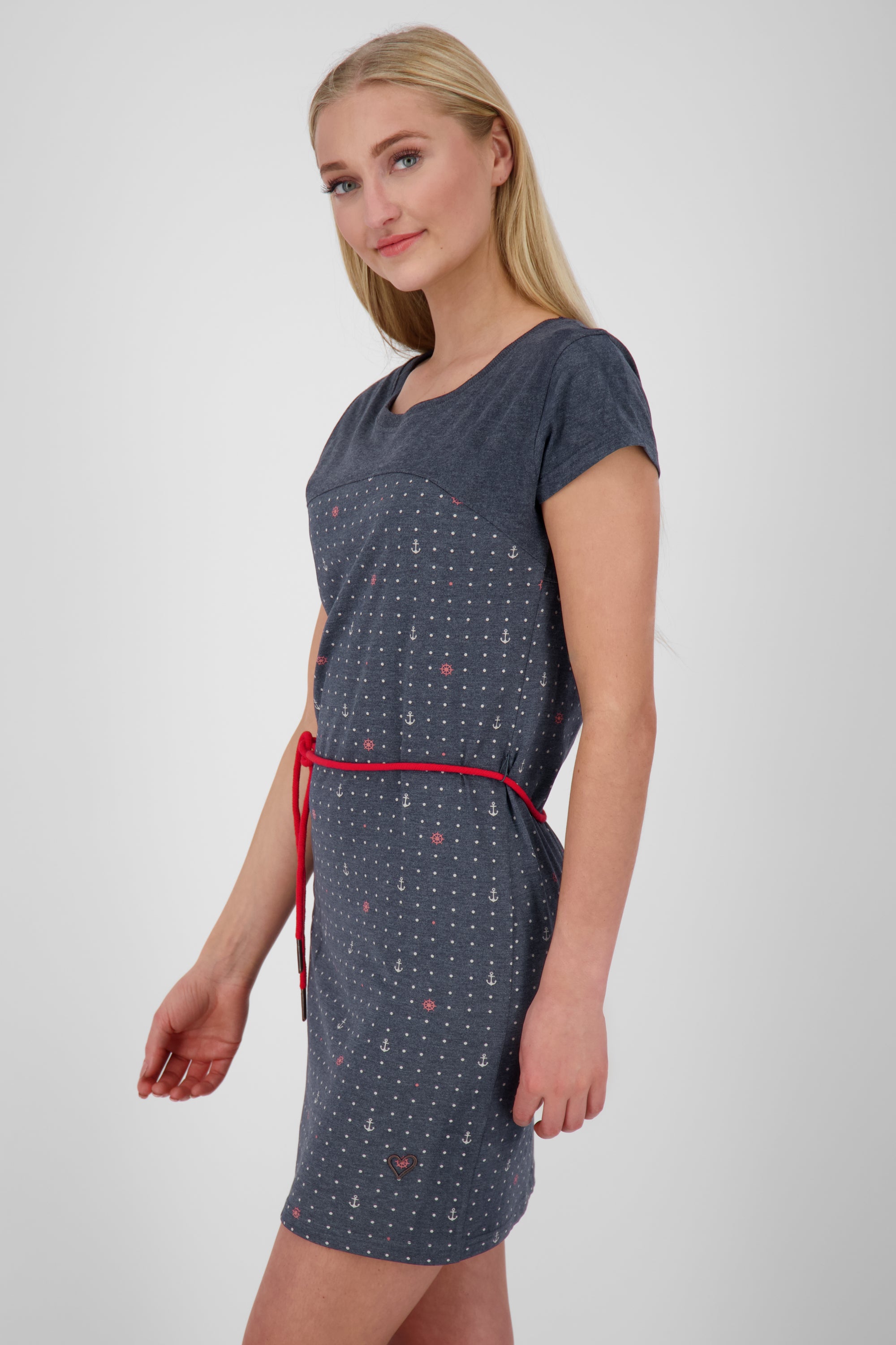 Damen-Kleid mit Print - ClarissaAK B von Alife and Kickin Dunkelblau