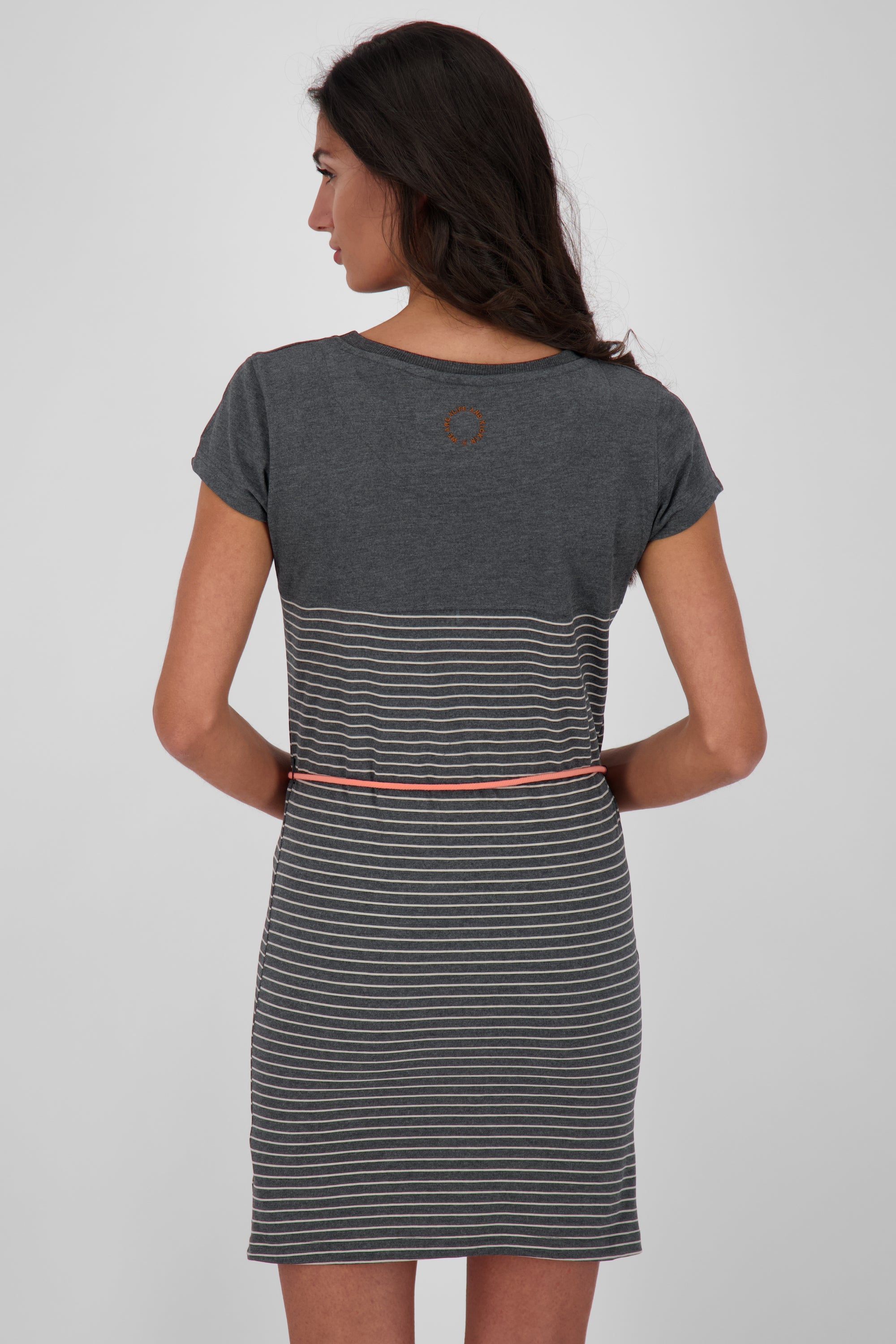 Damen-Kleid mit Print - ClarissaAK B von Alife and Kickin Schwarz
