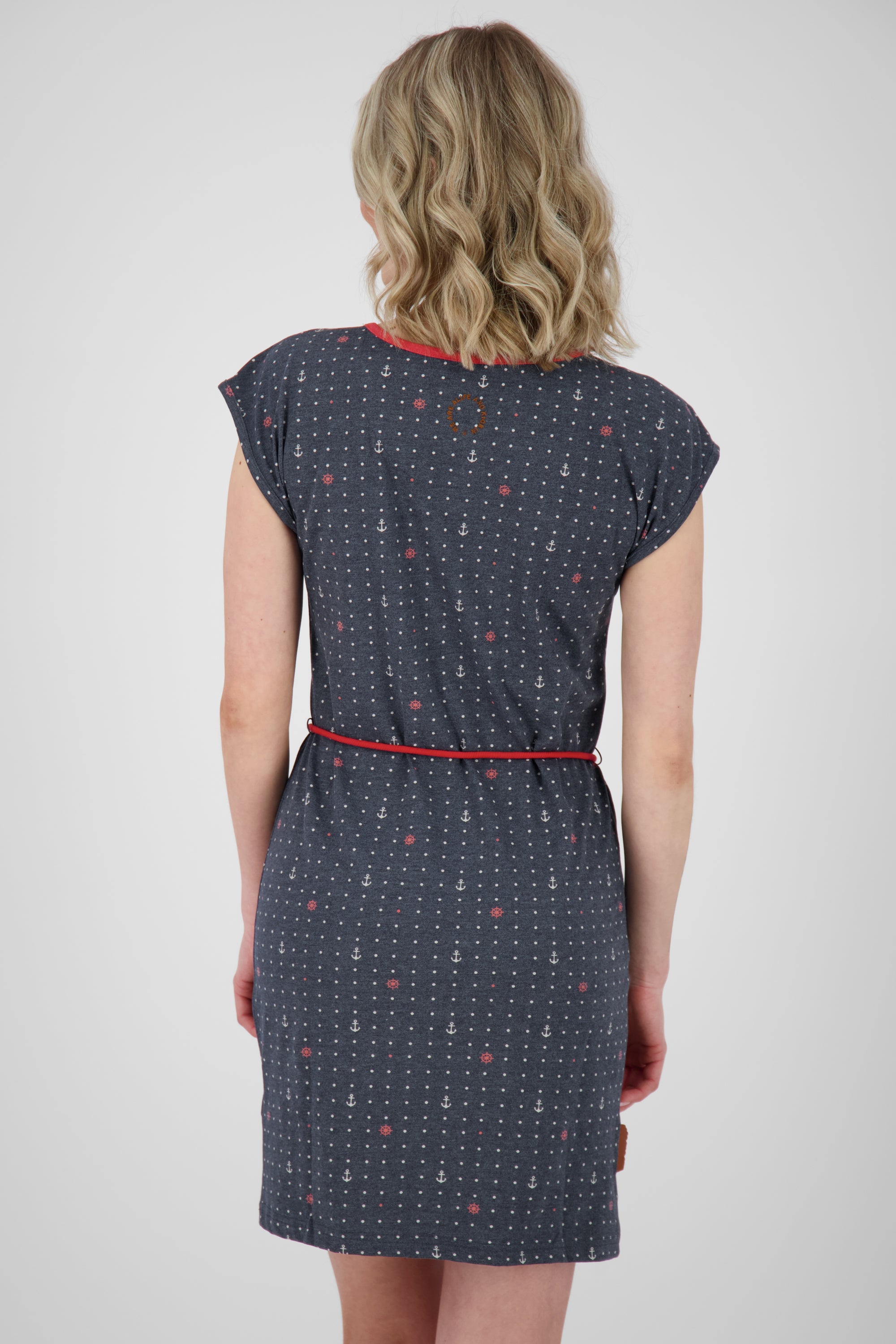 Damenkleid EllenAK B von Alife and Kickin - Bequem und gemustert Dunkelblau