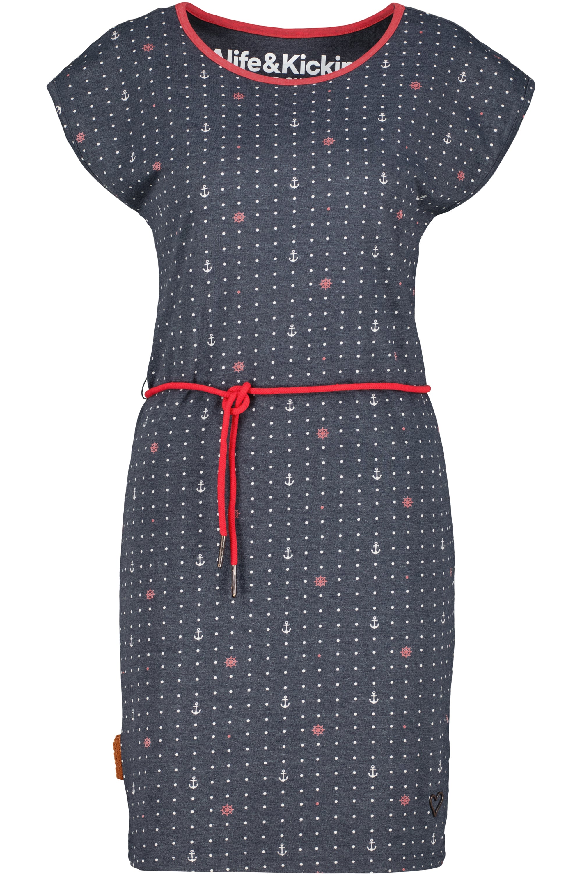 Damenkleid EllenAK B von Alife and Kickin - Bequem und gemustert Dunkelblau