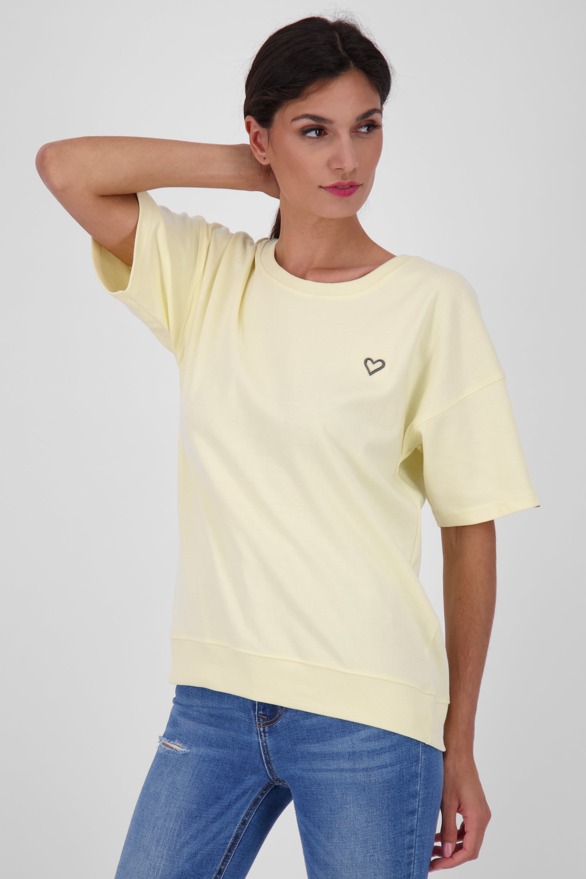 IsobelAK A T-Shirt Damen  Gelb