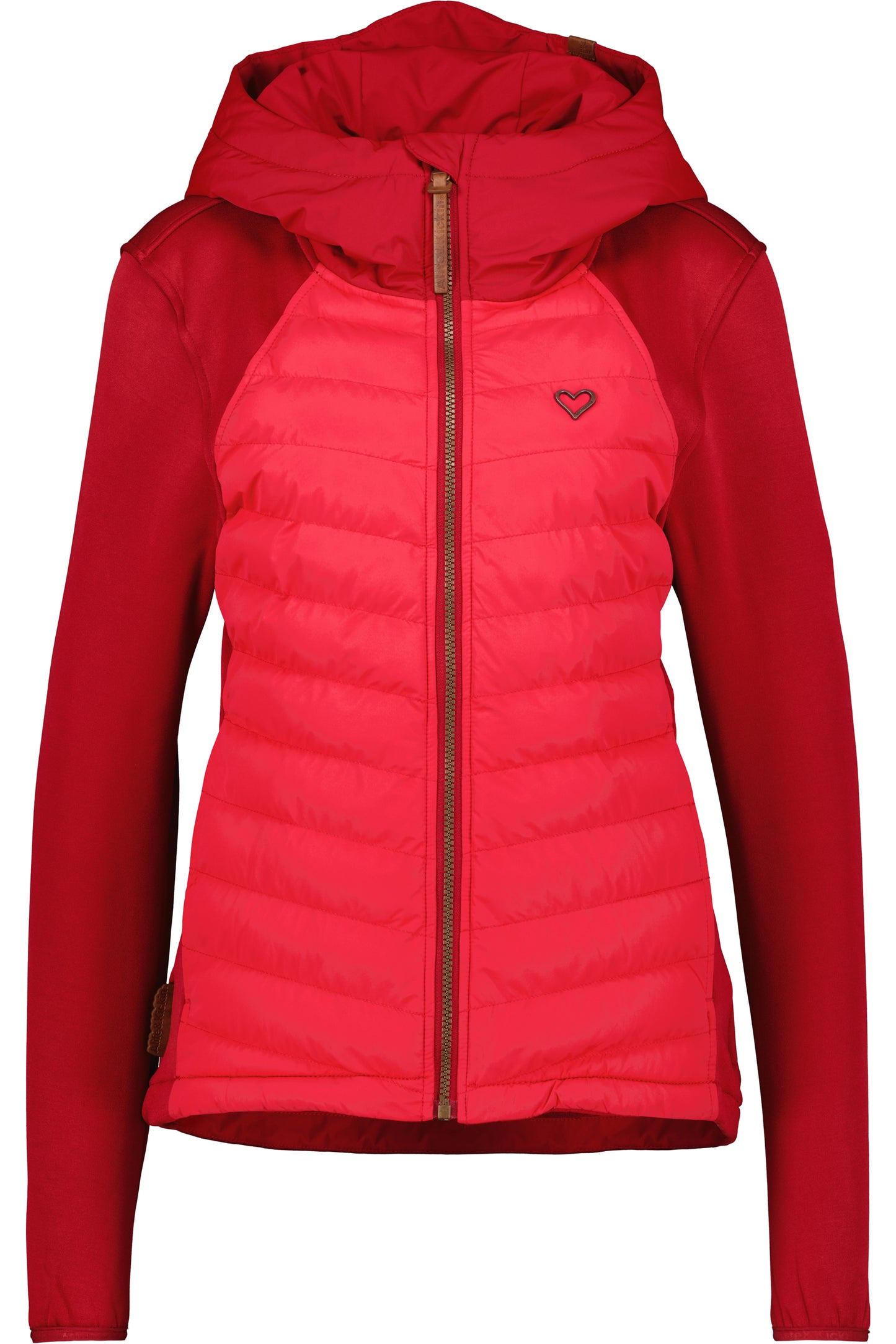 SoleneAK A von Alife and Kickin - Hybridjacke mit vielen Funktionen für Damen Dunkelrot