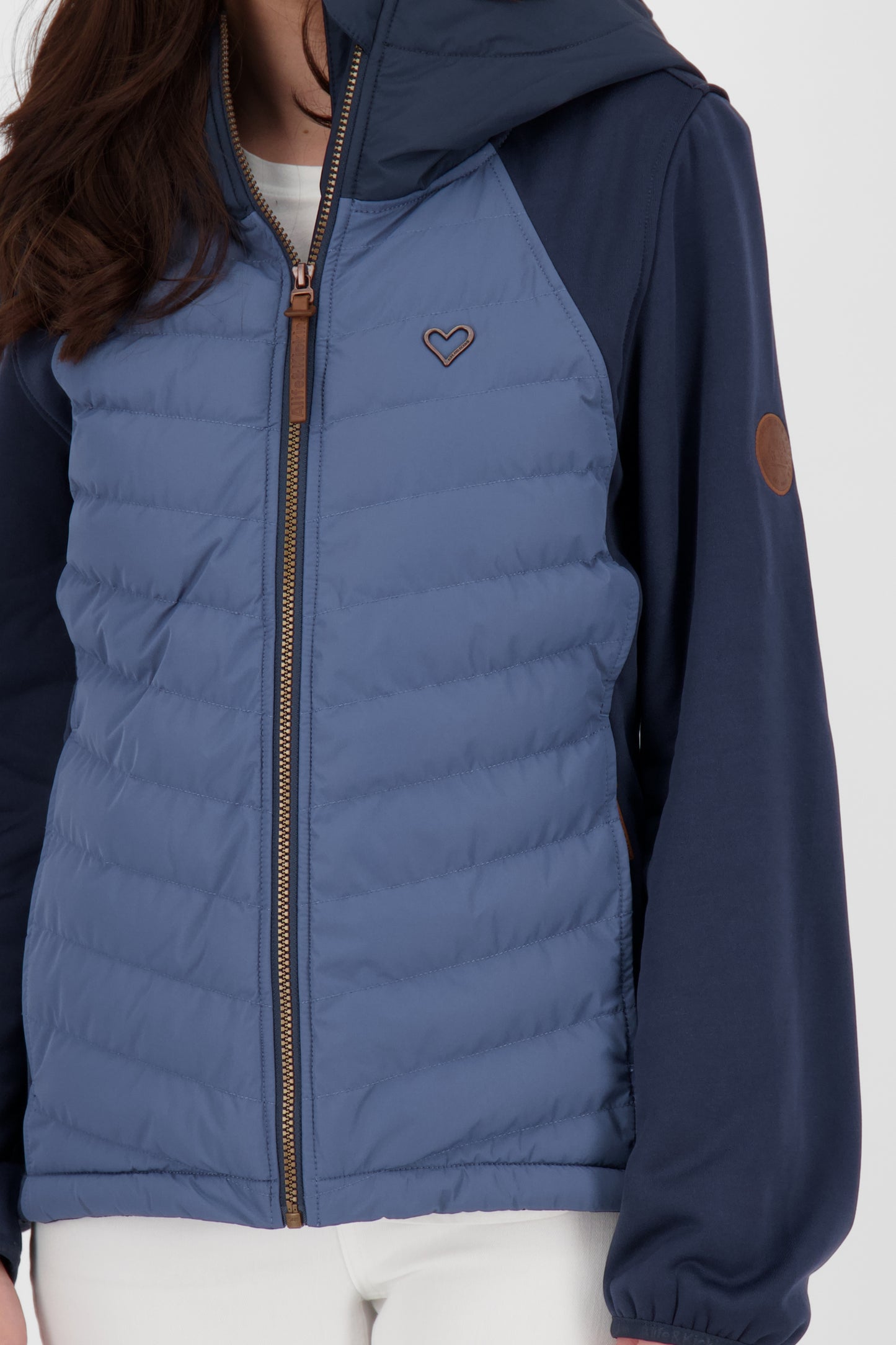 SoleneAK A von Alife and Kickin - Hybridjacke mit vielen Funktionen für Damen Dunkelblau