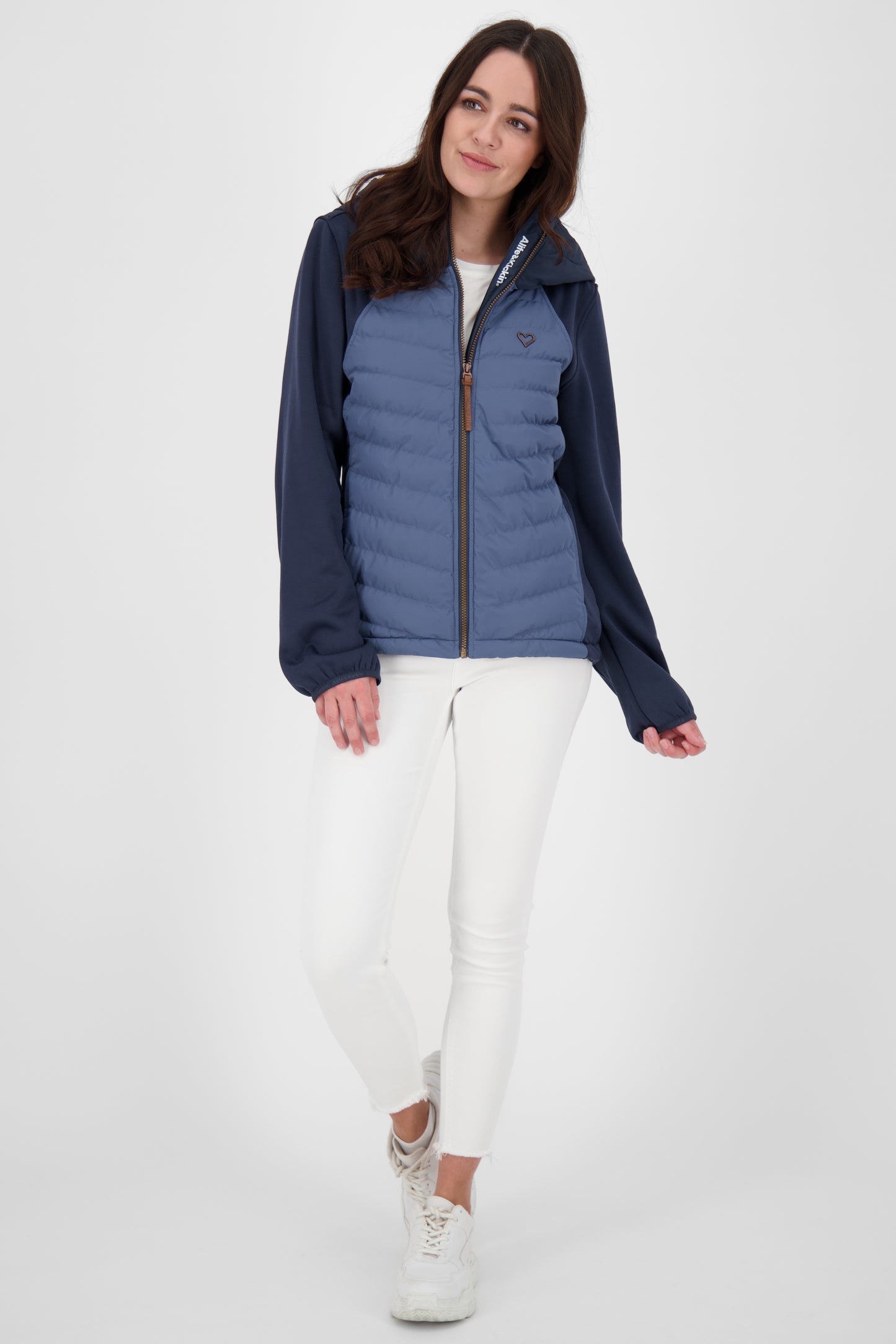 SoleneAK A von Alife and Kickin - Hybridjacke mit vielen Funktionen für Damen Dunkelblau