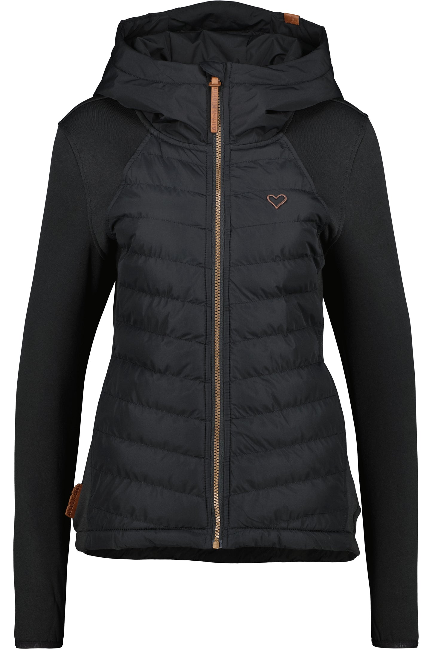 SoleneAK A von Alife and Kickin - Hybridjacke mit vielen Funktionen für Damen Schwarz