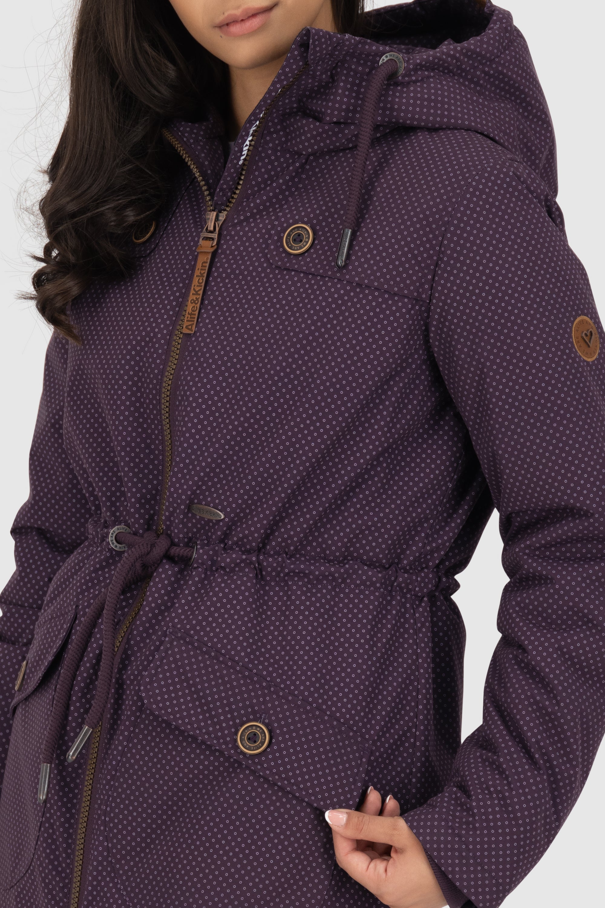 CharlotteAK B Parka Violett