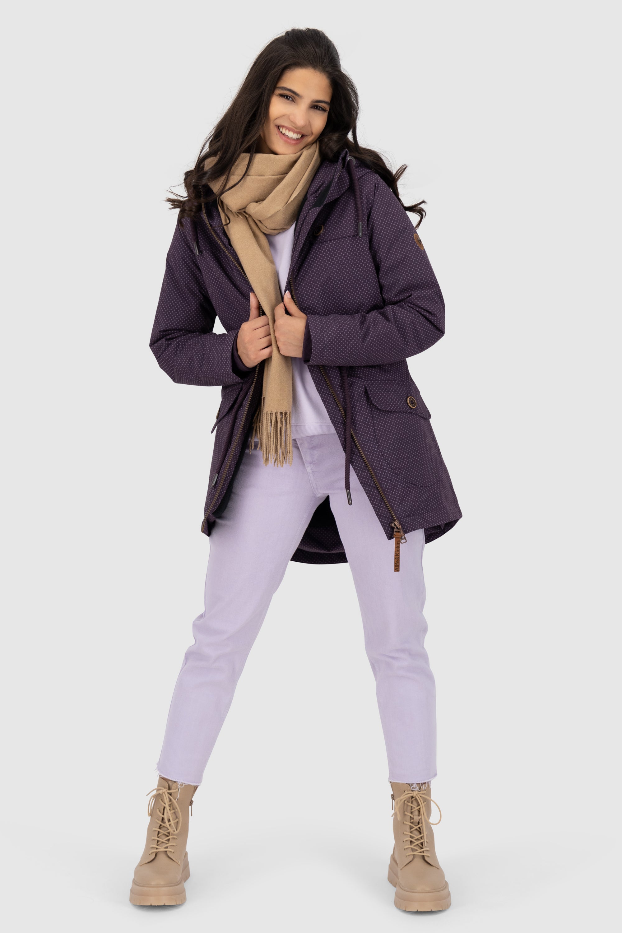 CharlotteAK B Parka Violett