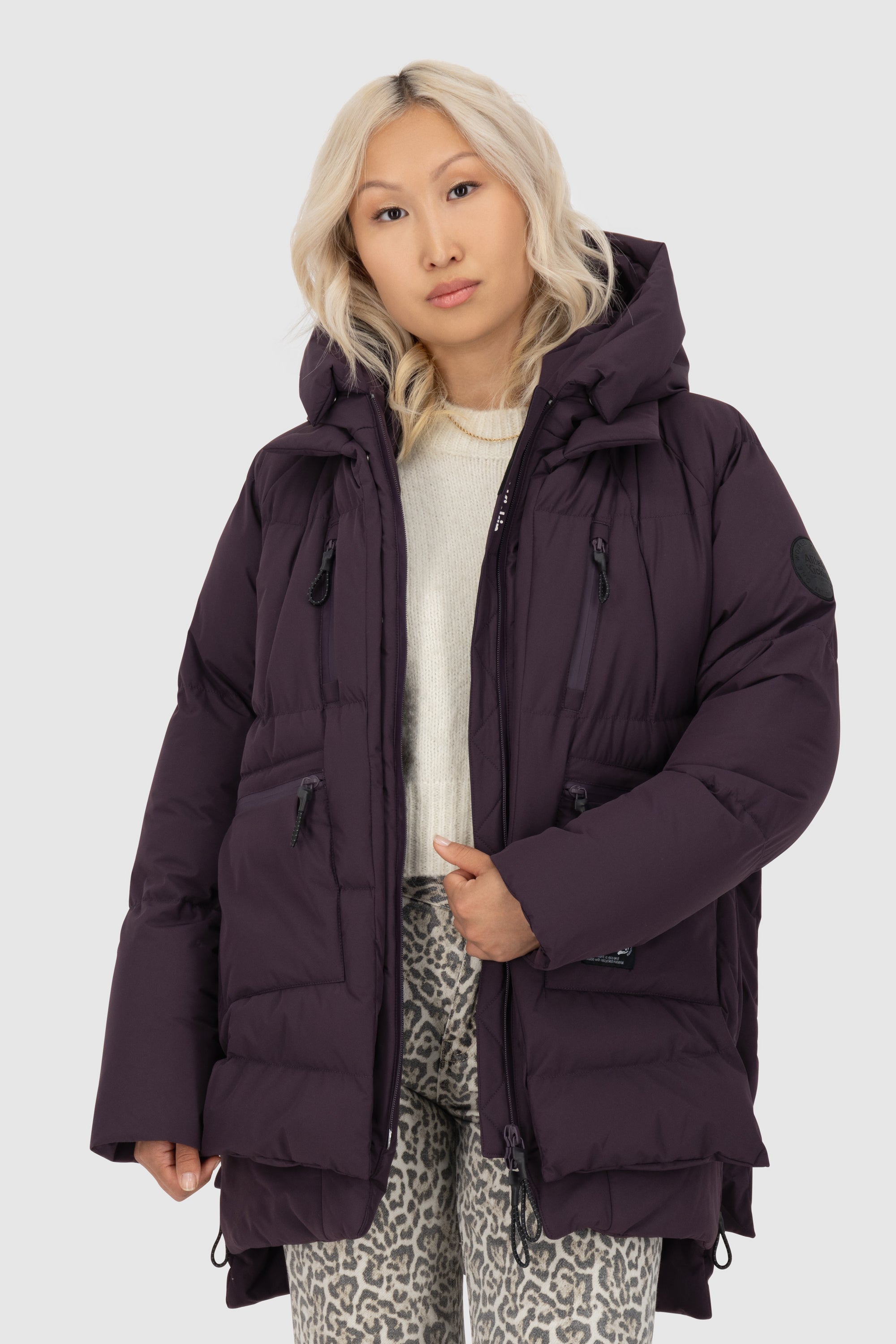 Winterjacke RachelAK A - Funktionalität trifft auf Fashion-Statement Violett