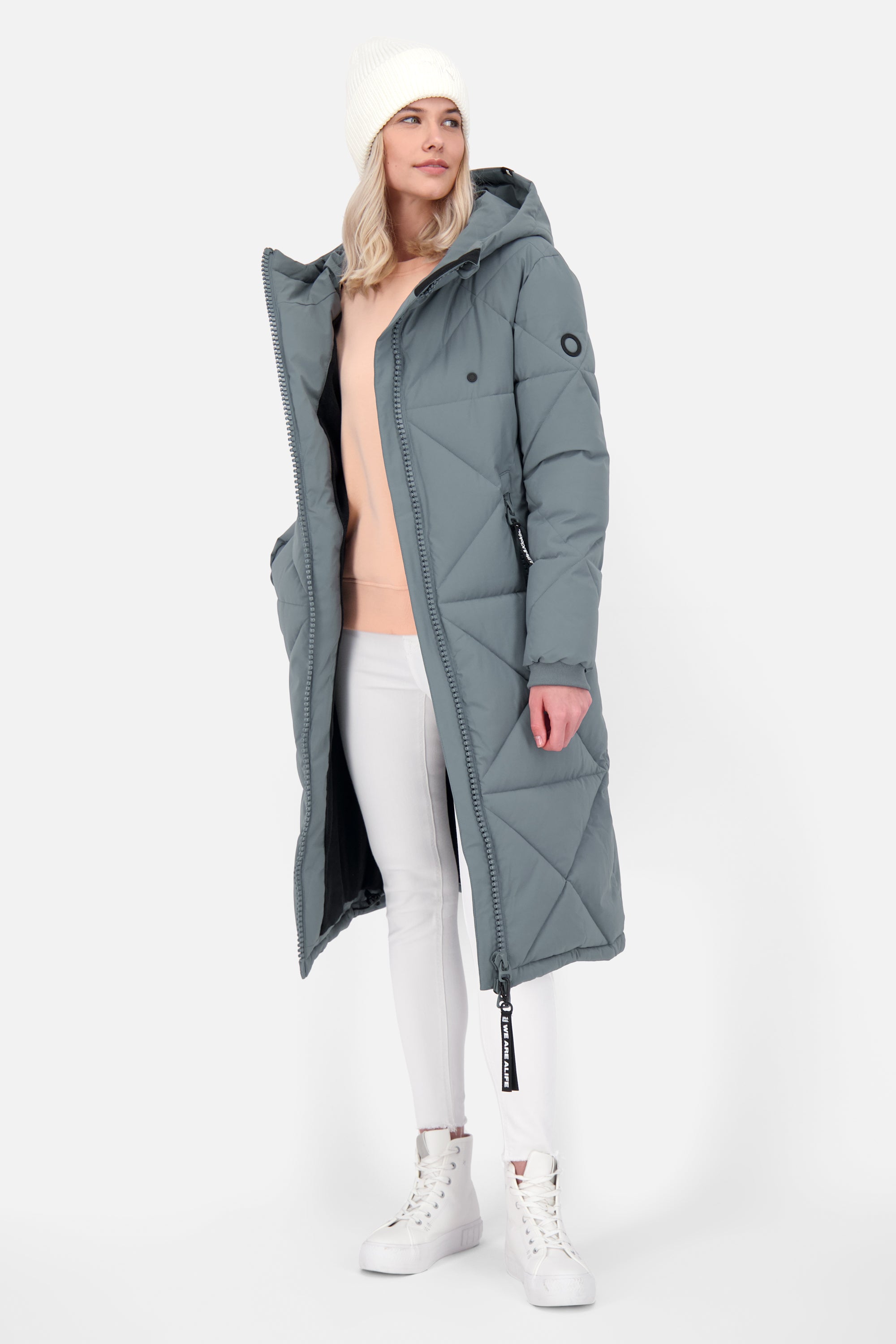 Steppjacke Damen EnyaAK A modern Hellblau