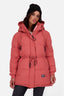Winterjacke Damen ErinAK A mit Kordelzug astro dust
