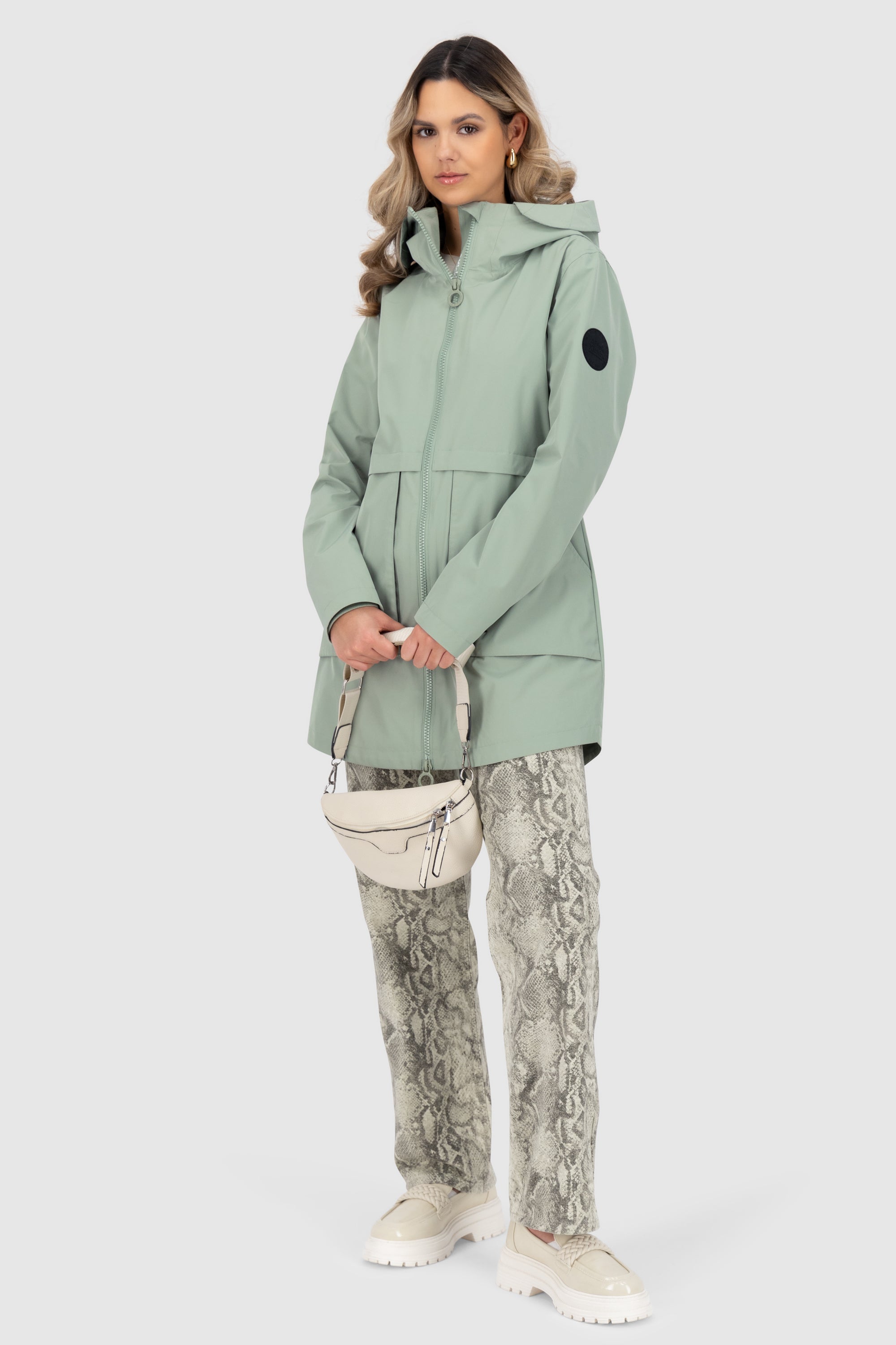 NoelieAK A Parka Hellgrün