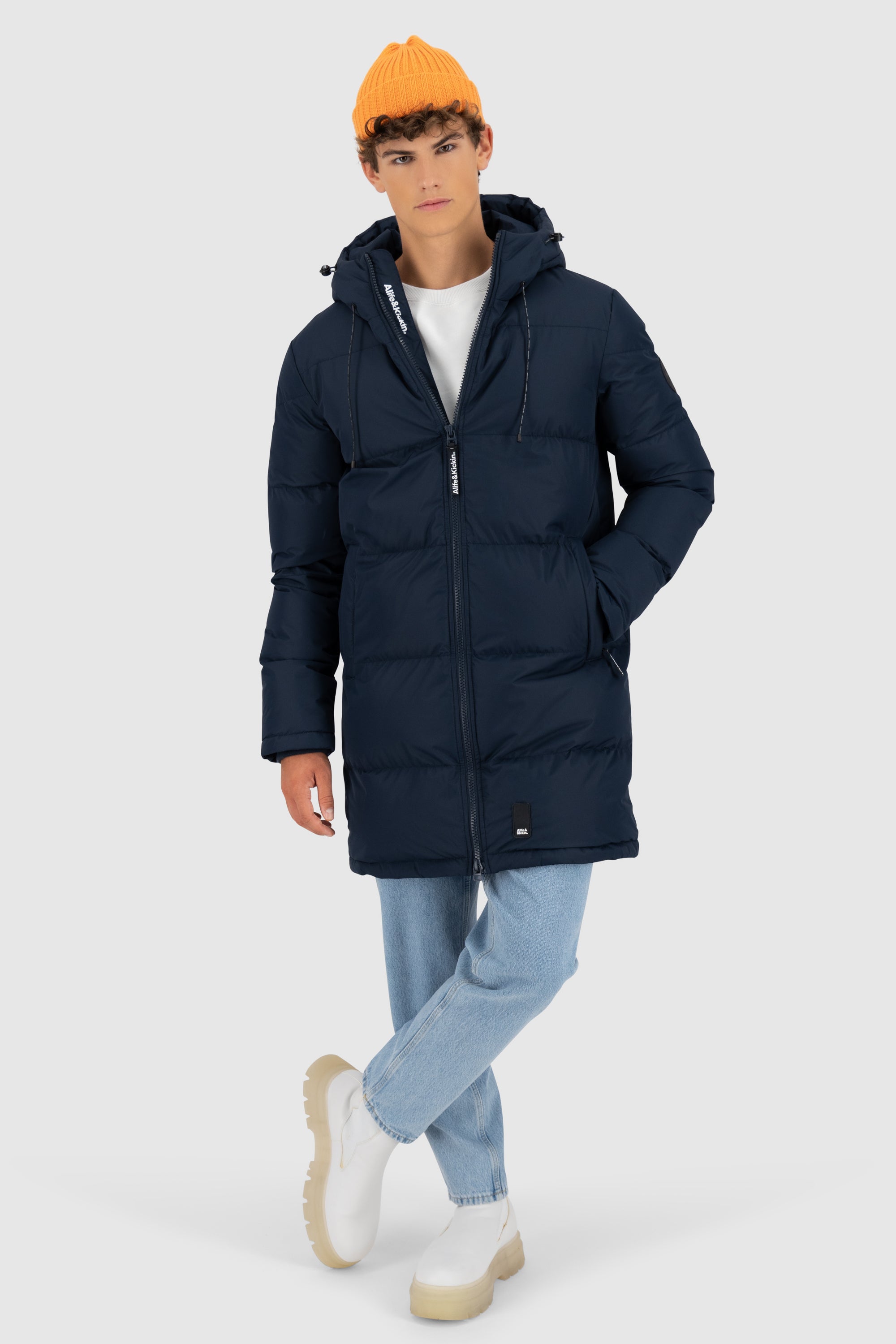 TimonAK A Puffer Parka Dunkelblau