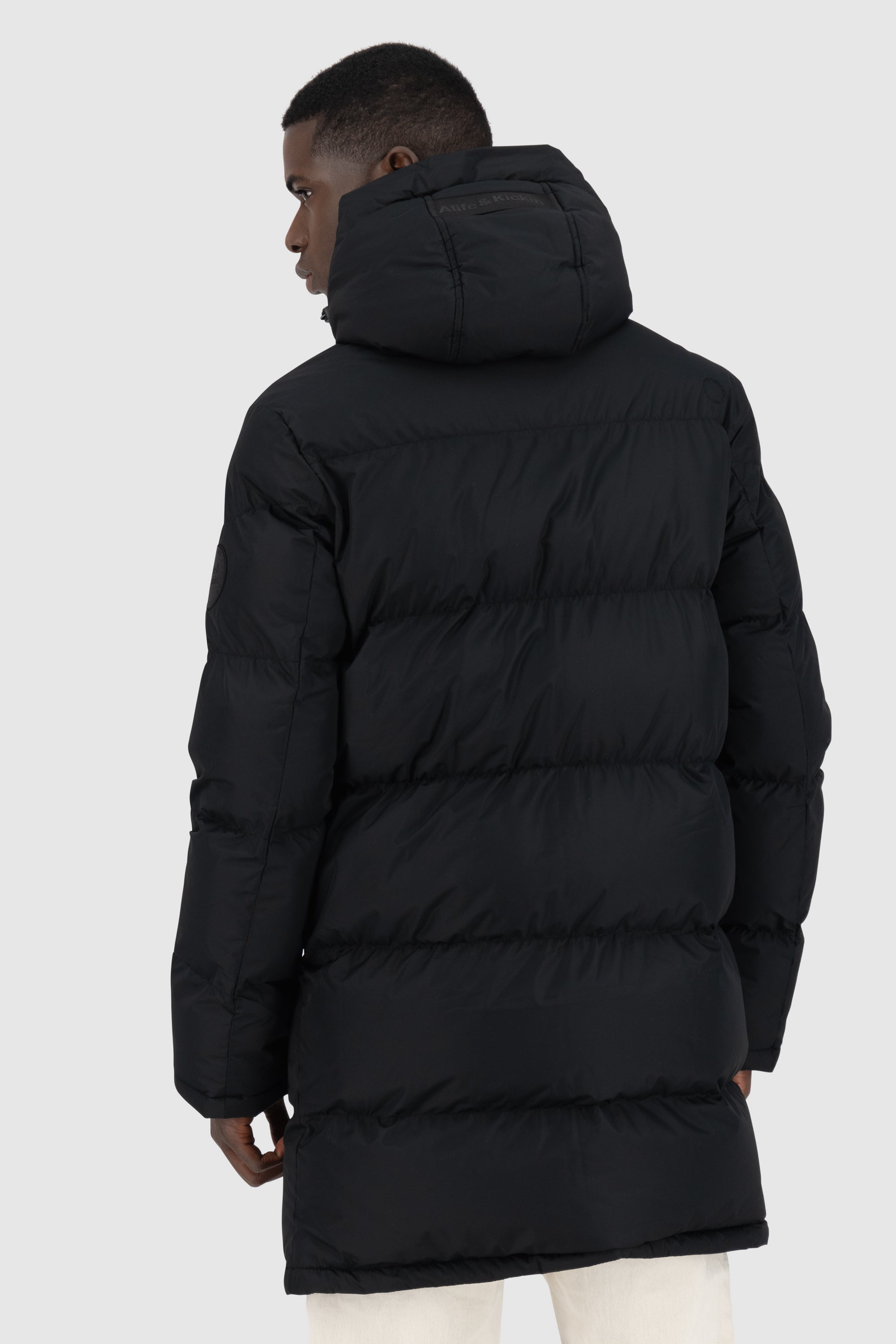 TimonAK A Puffer Parka Schwarz