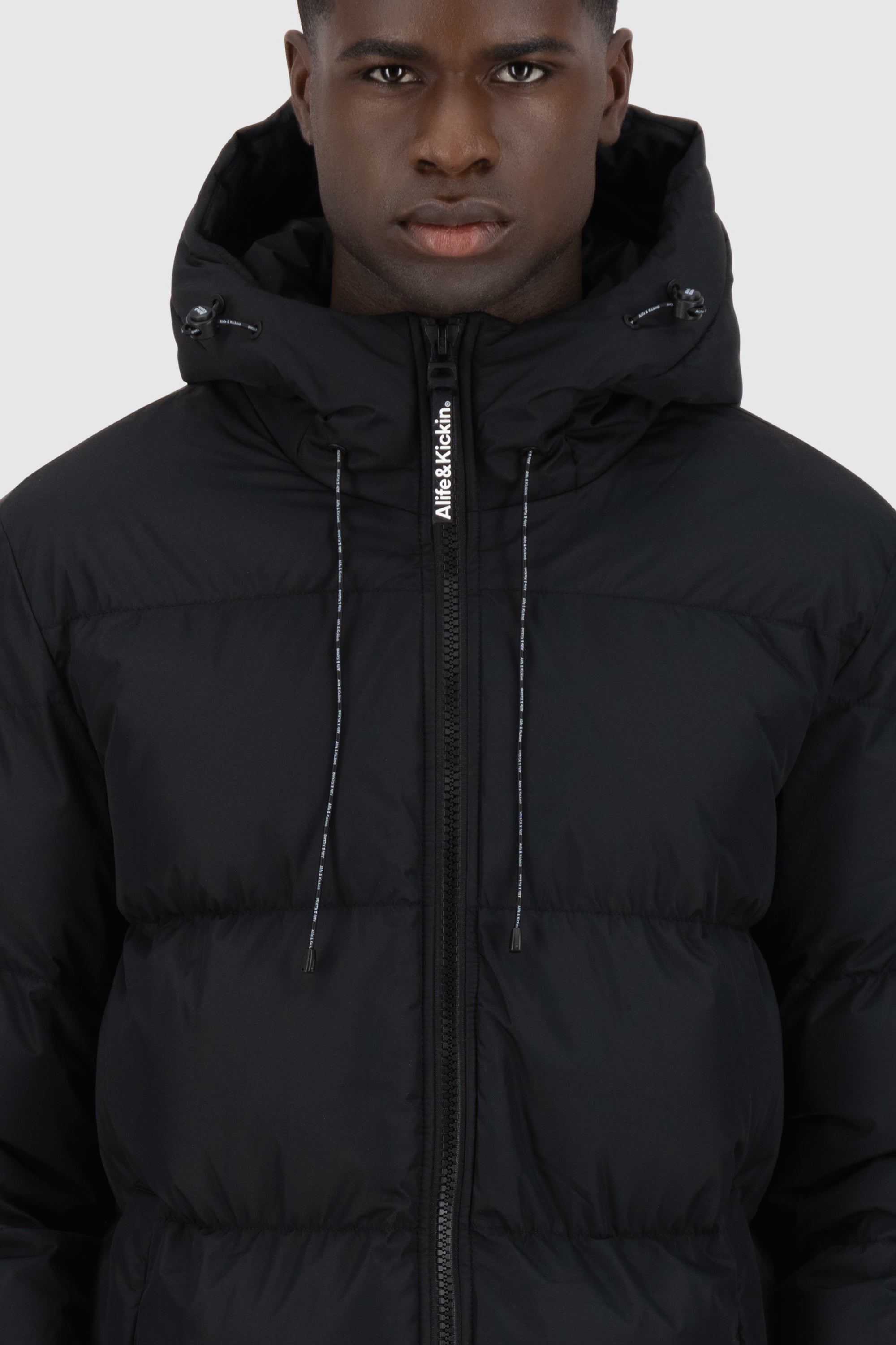 TimonAK A Puffer Parka Schwarz