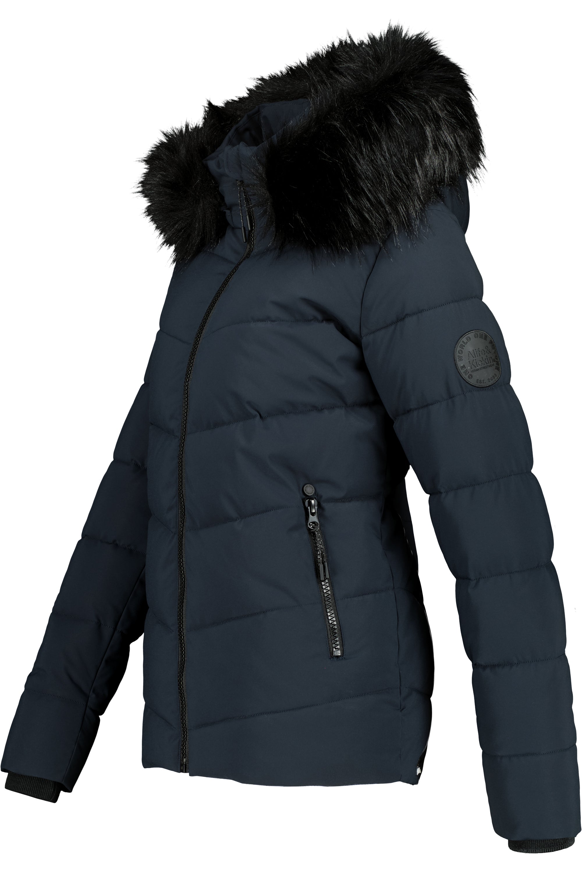 AdelaAK A Puffer Jacket Dunkelblau