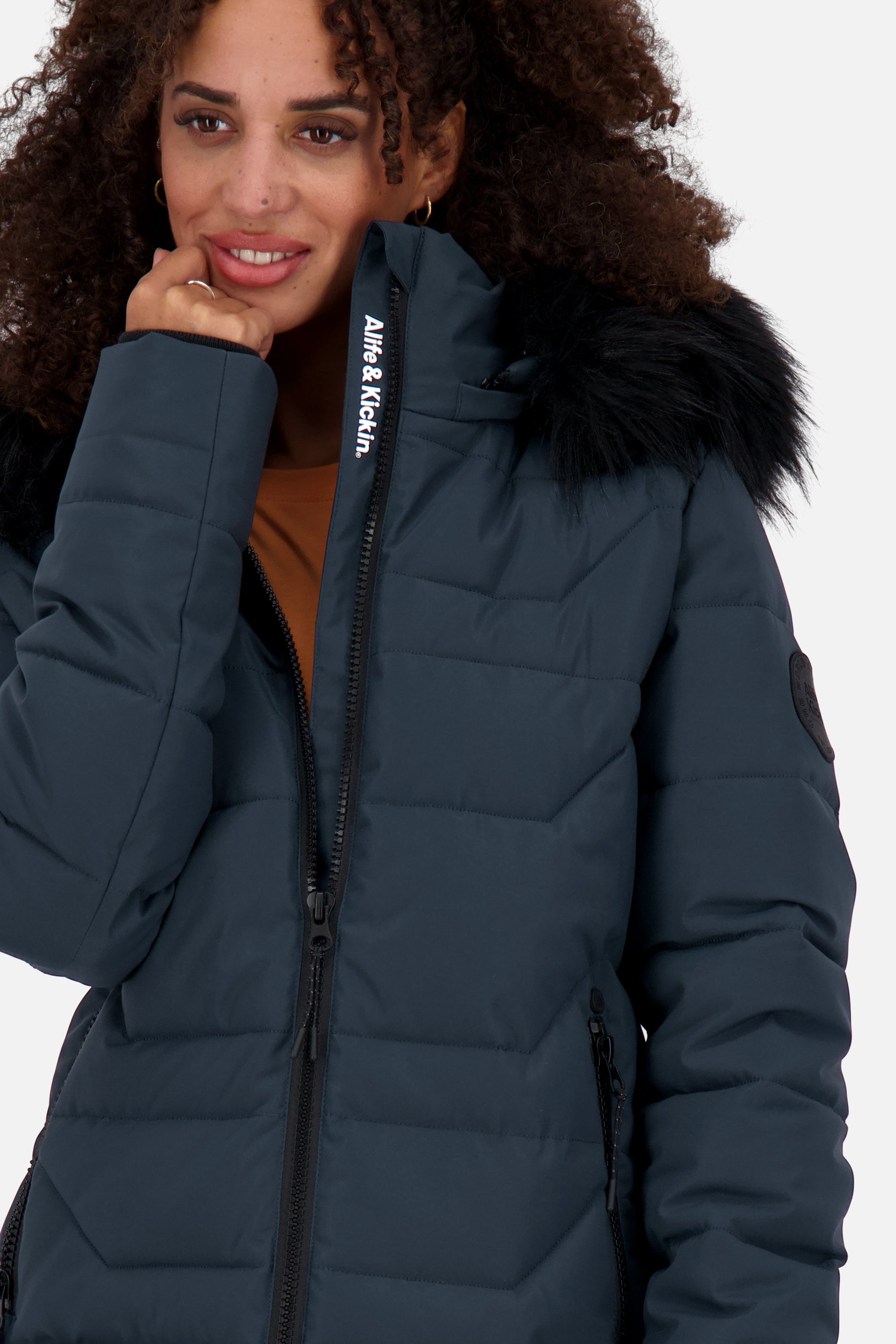 ZophiaAK A Puffer Jacket Dunkelblau